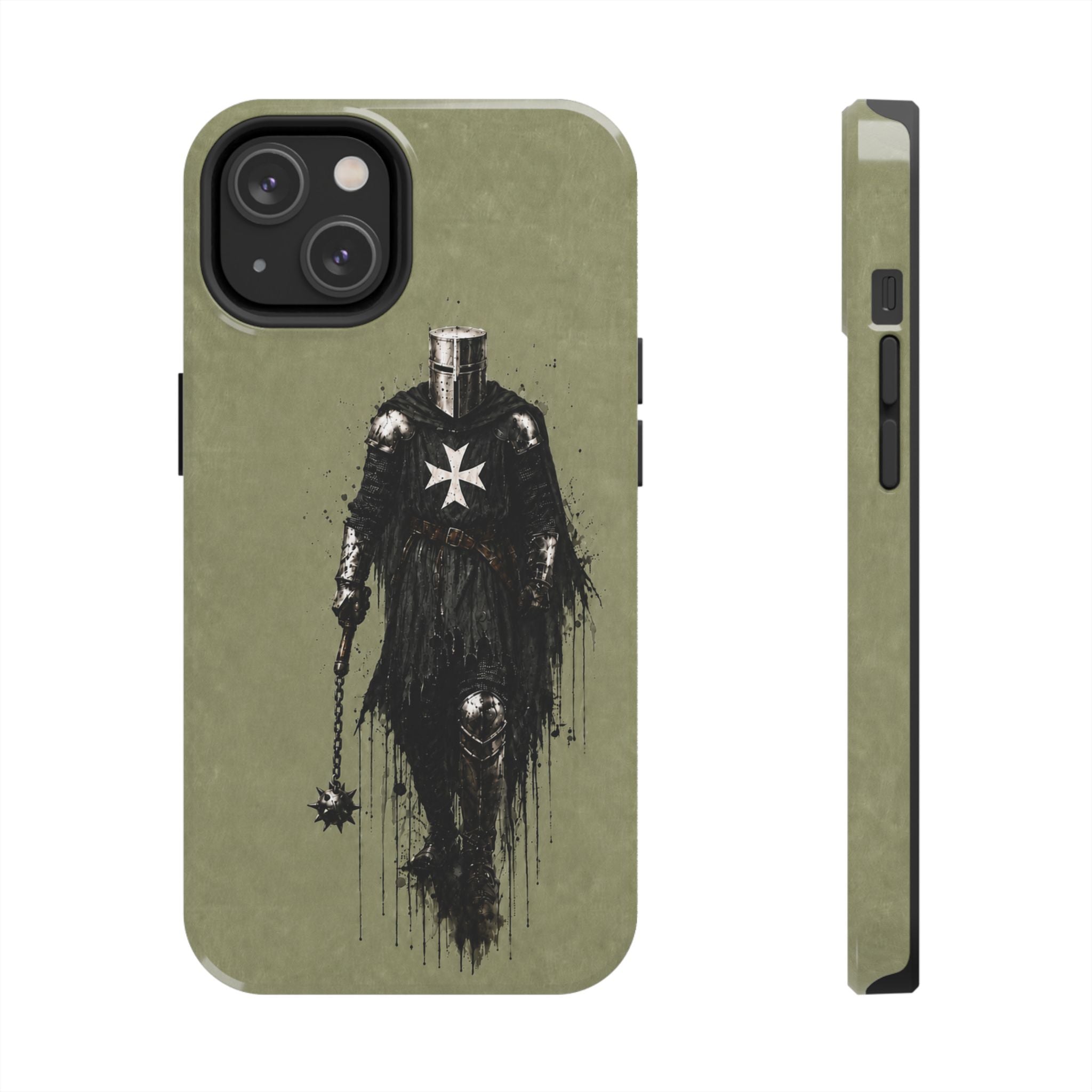 Knight Of The Hospitaller Order Phone Case I Dusty Sage