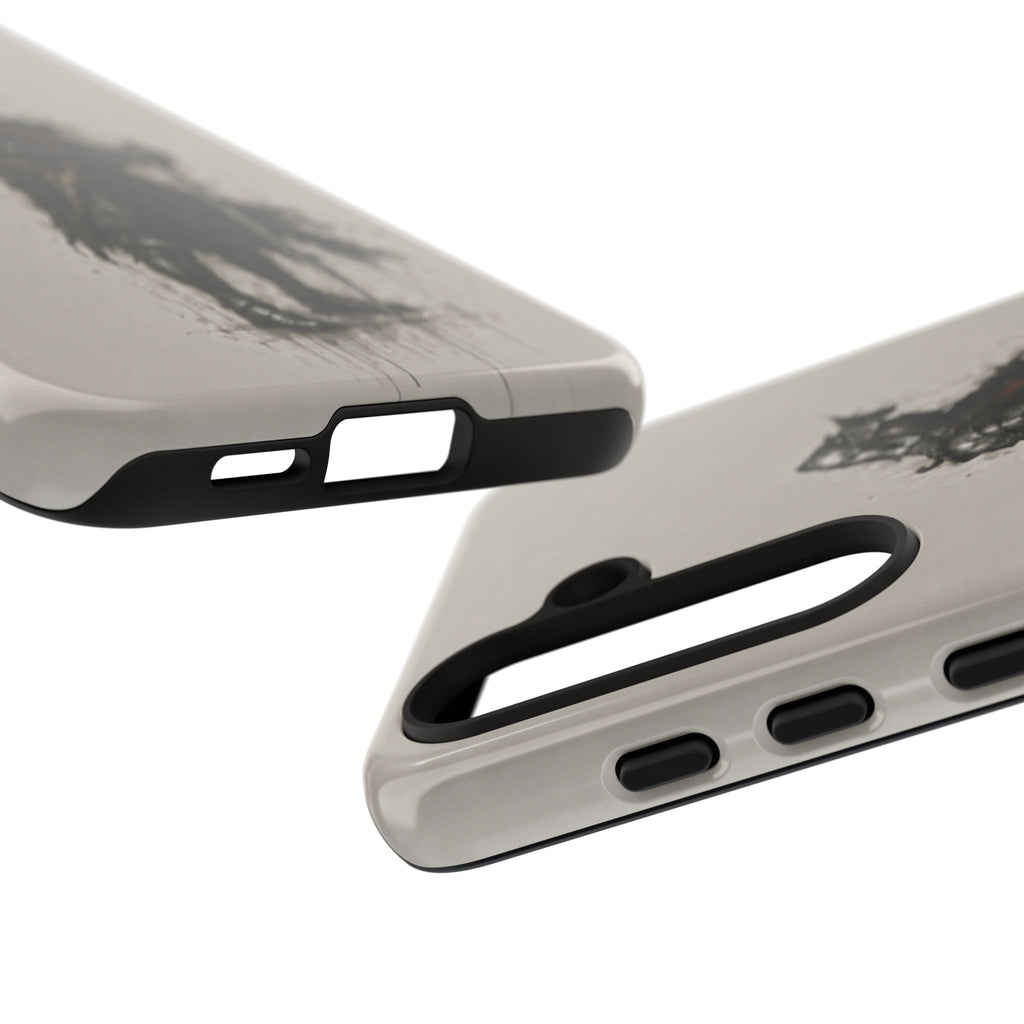 The Black Prince Phone Case | Stone Grey