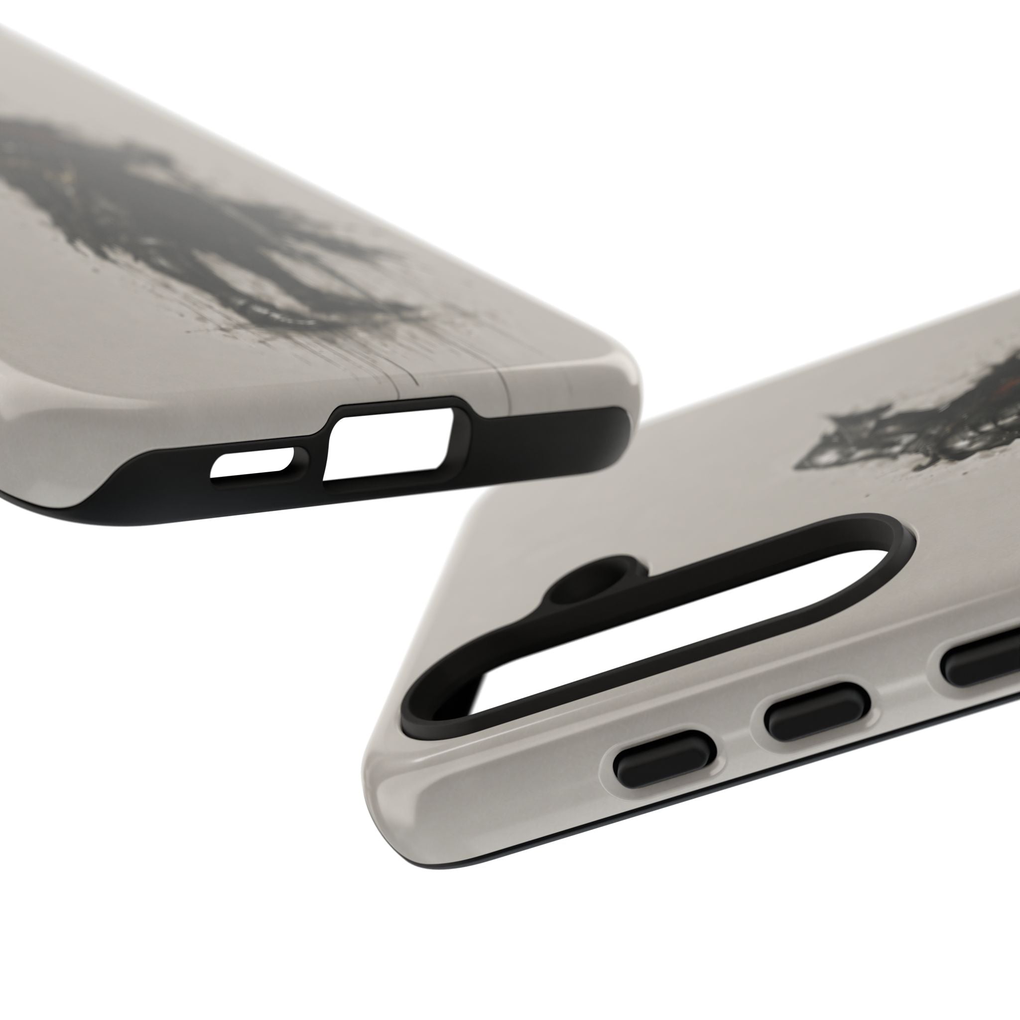 The Black Prince Phone Case | Stone Grey