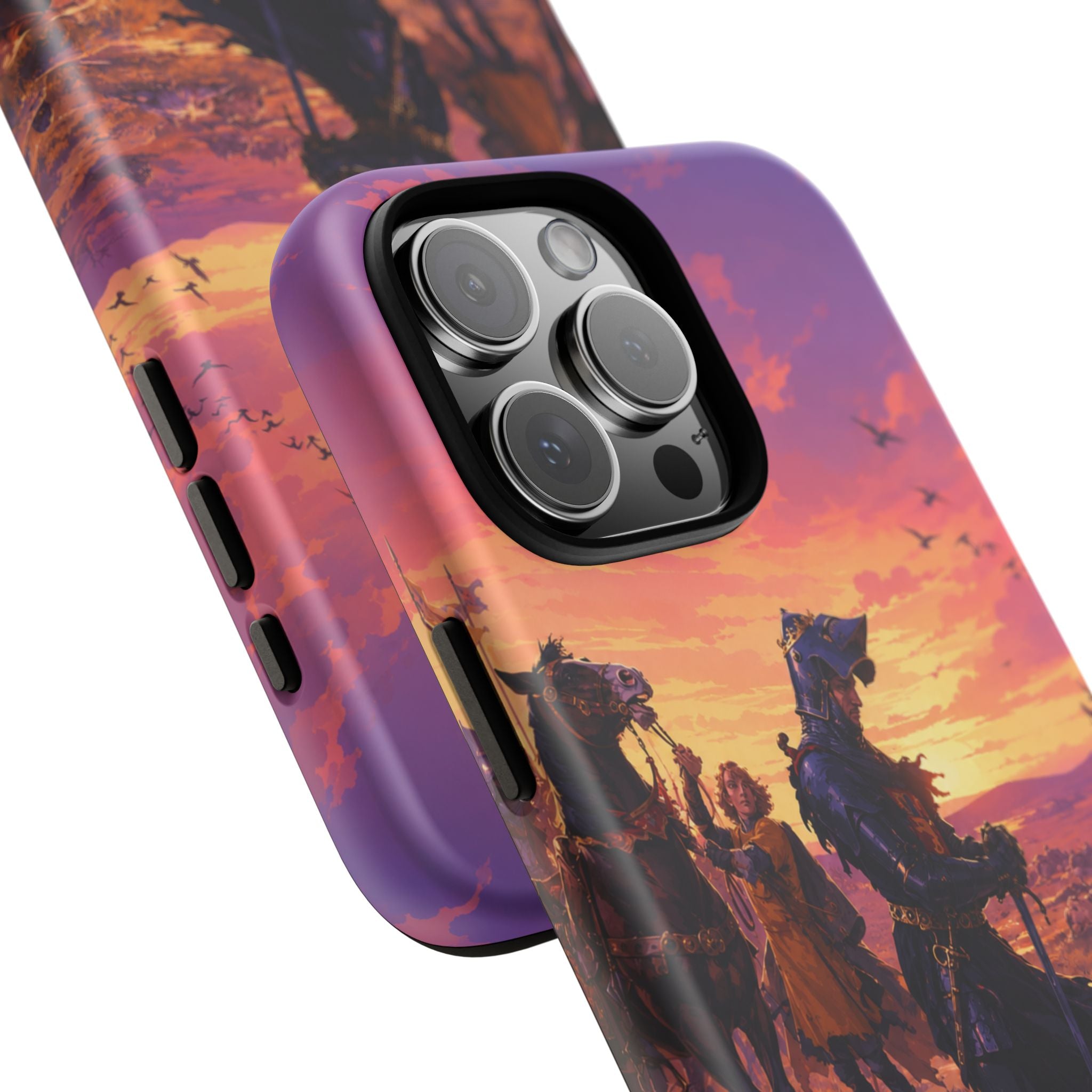 Medieval Knight Phone Cases In The GTA VI Art Style