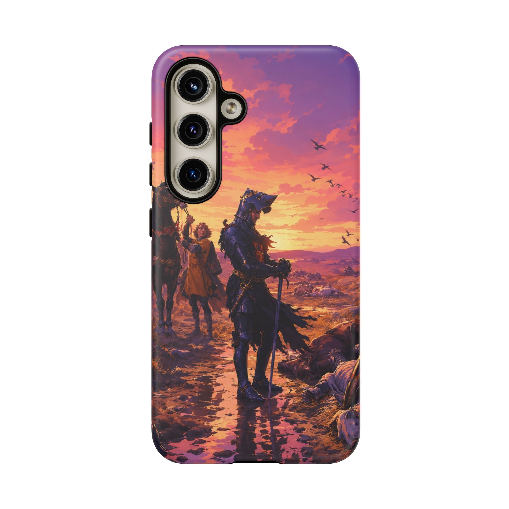 Medieval Knight Phone Cases In The GTA VI Art Style