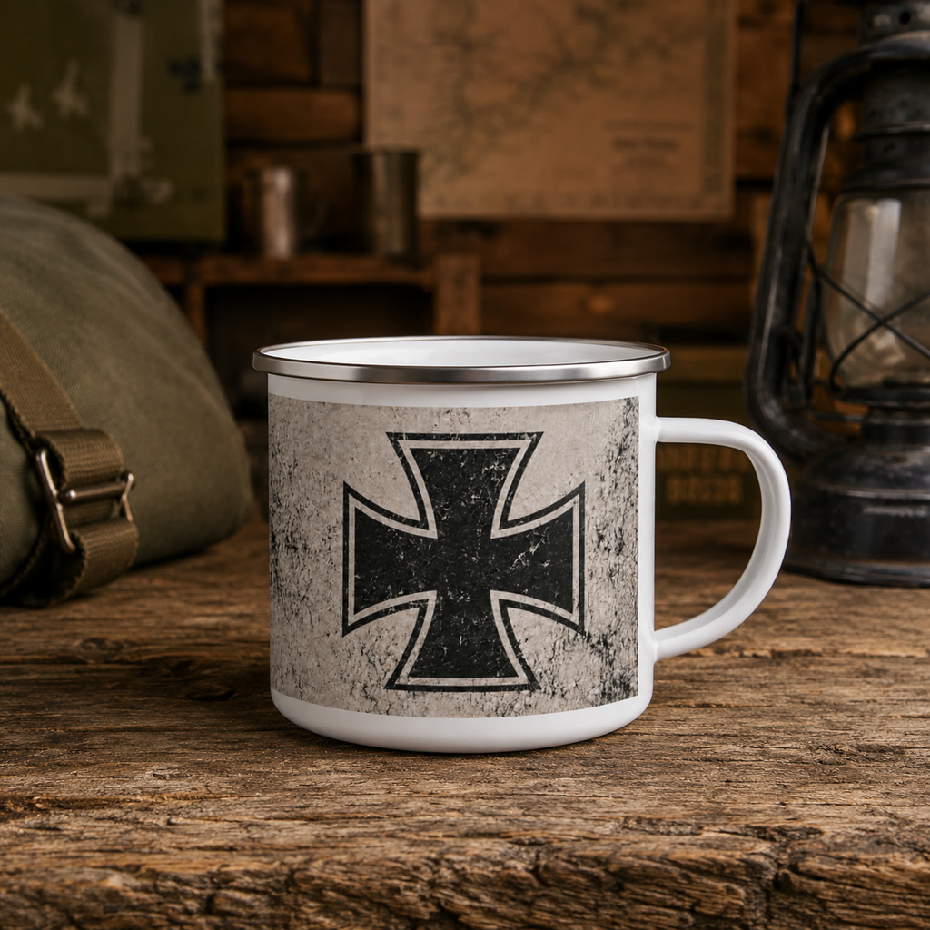 German Fallschirmjager Enamel Camp Mug