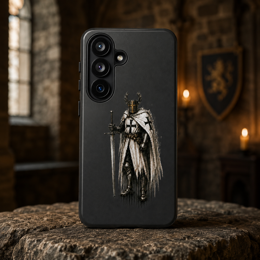 Knight Of The Teutonic Order Phone Case | Charcoal Grey