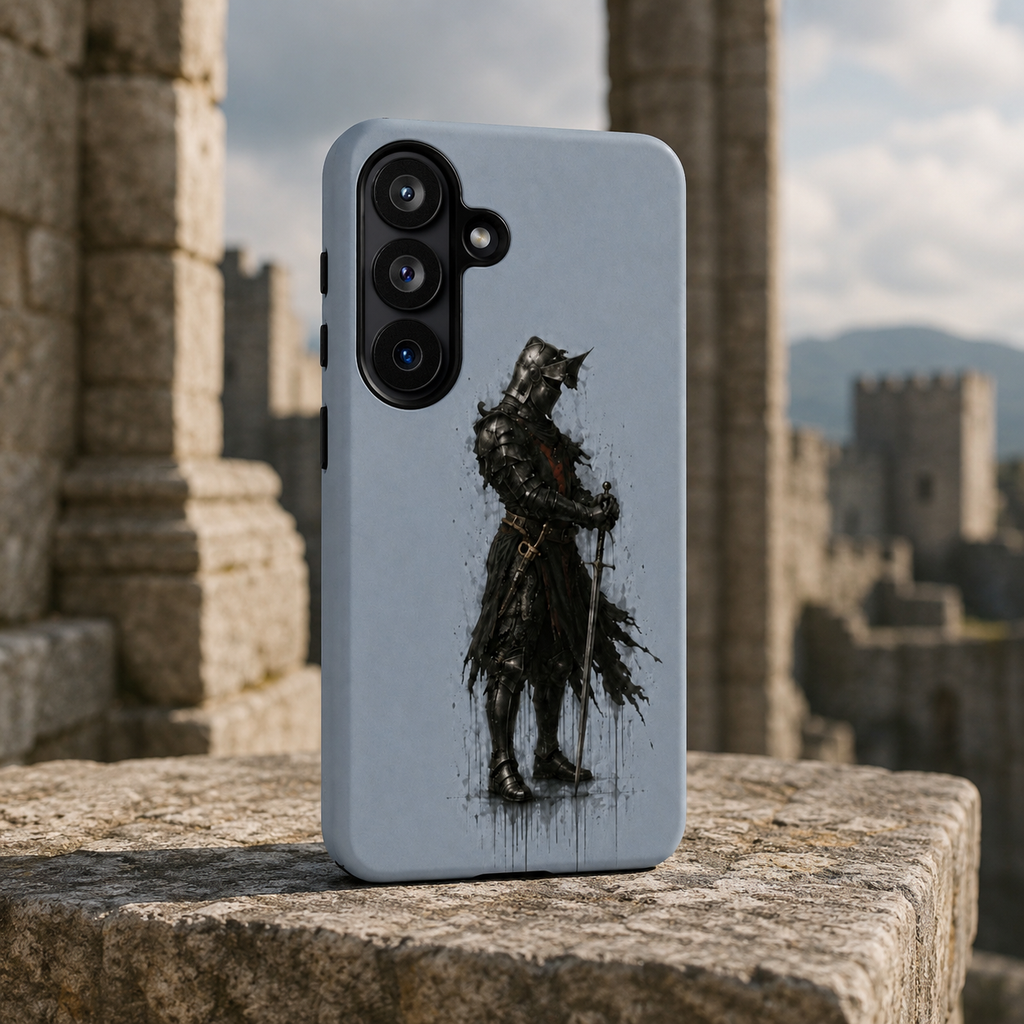 The Black Prince Phone Case I Faded Steel Blue