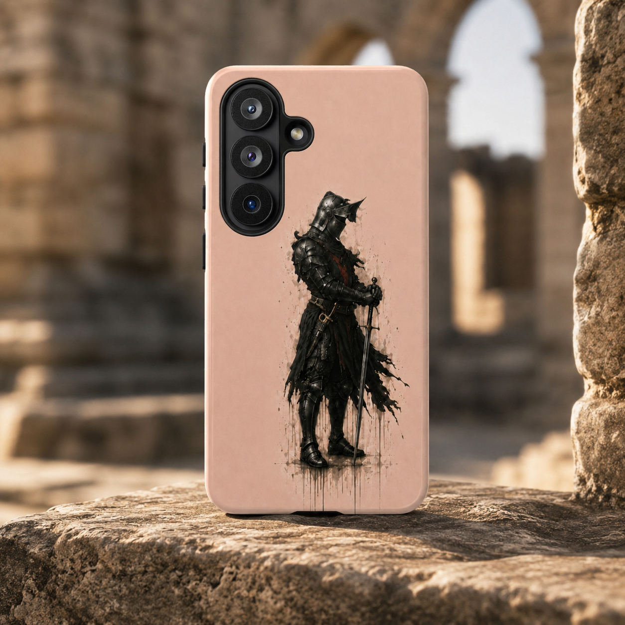 The Black Prince Phone Case | Blush Parchment