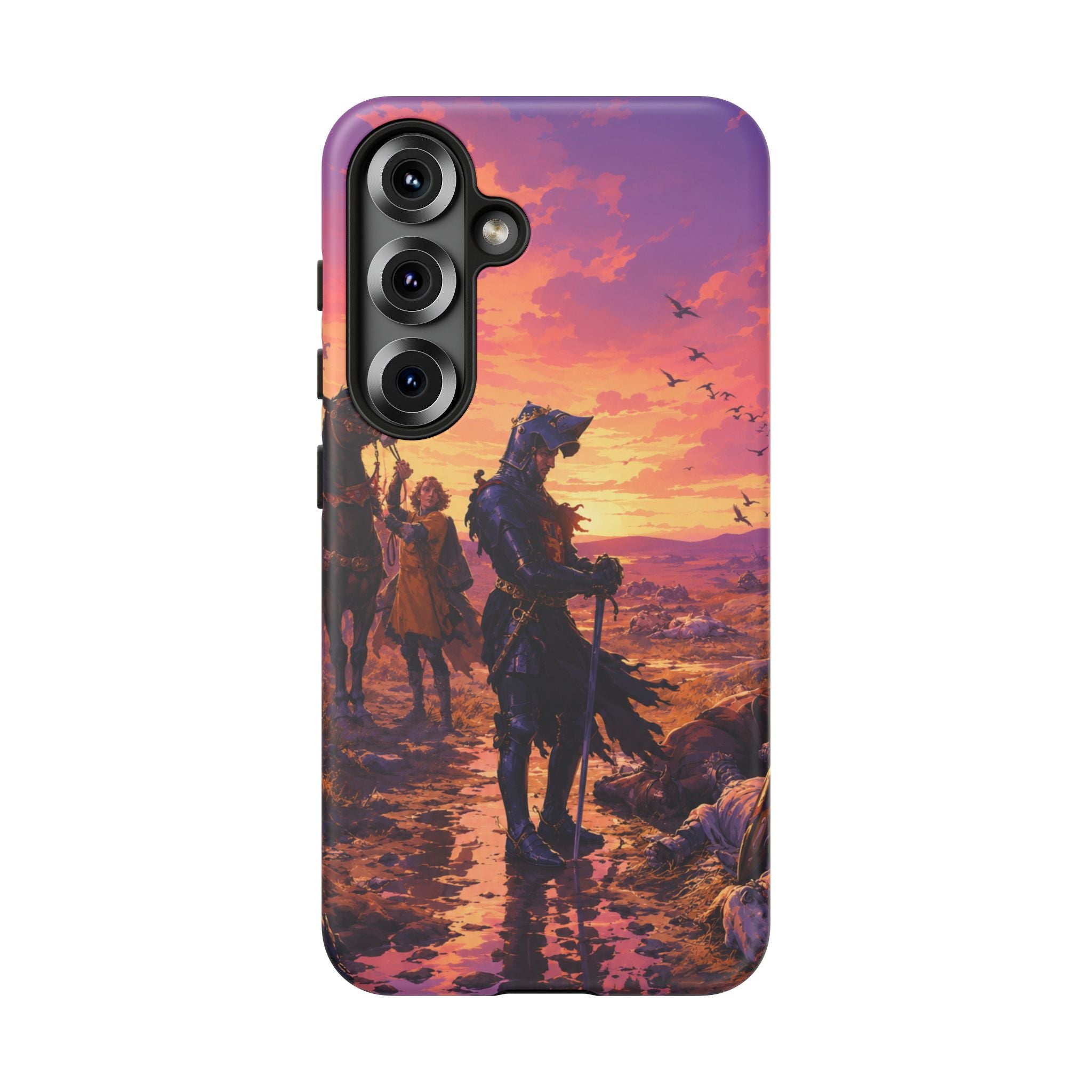 Medieval Knight Phone Cases In The GTA VI Art Style