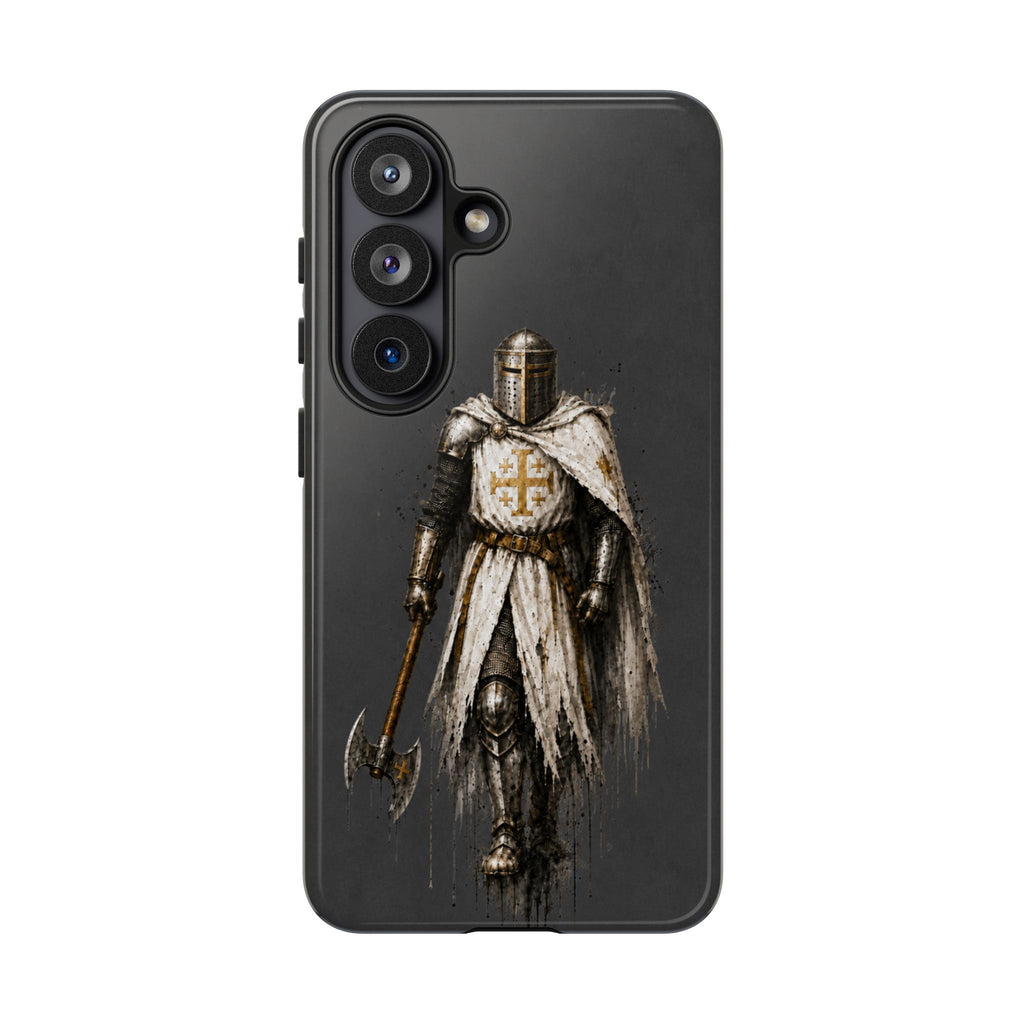 Knight Of The Kingdom Of Jerusalem Phone Case | Charcoal Grey
