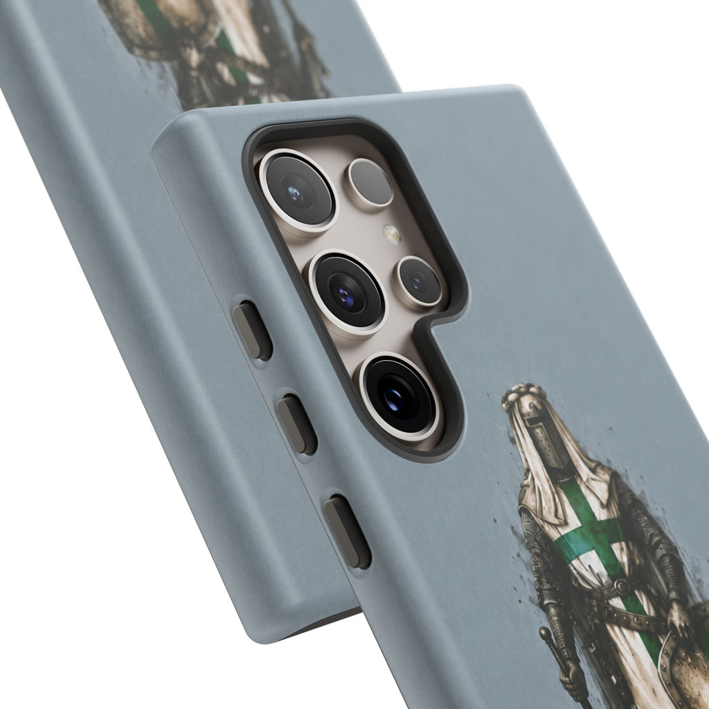 Knight Of The Order Of Saint Lazarus Phone Case | Faded Steel Blue