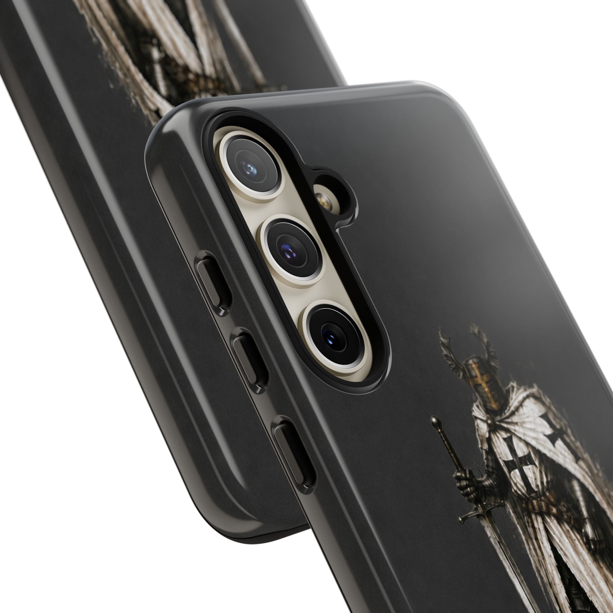 Knight Of The Teutonic Order Phone Case | Charcoal Grey