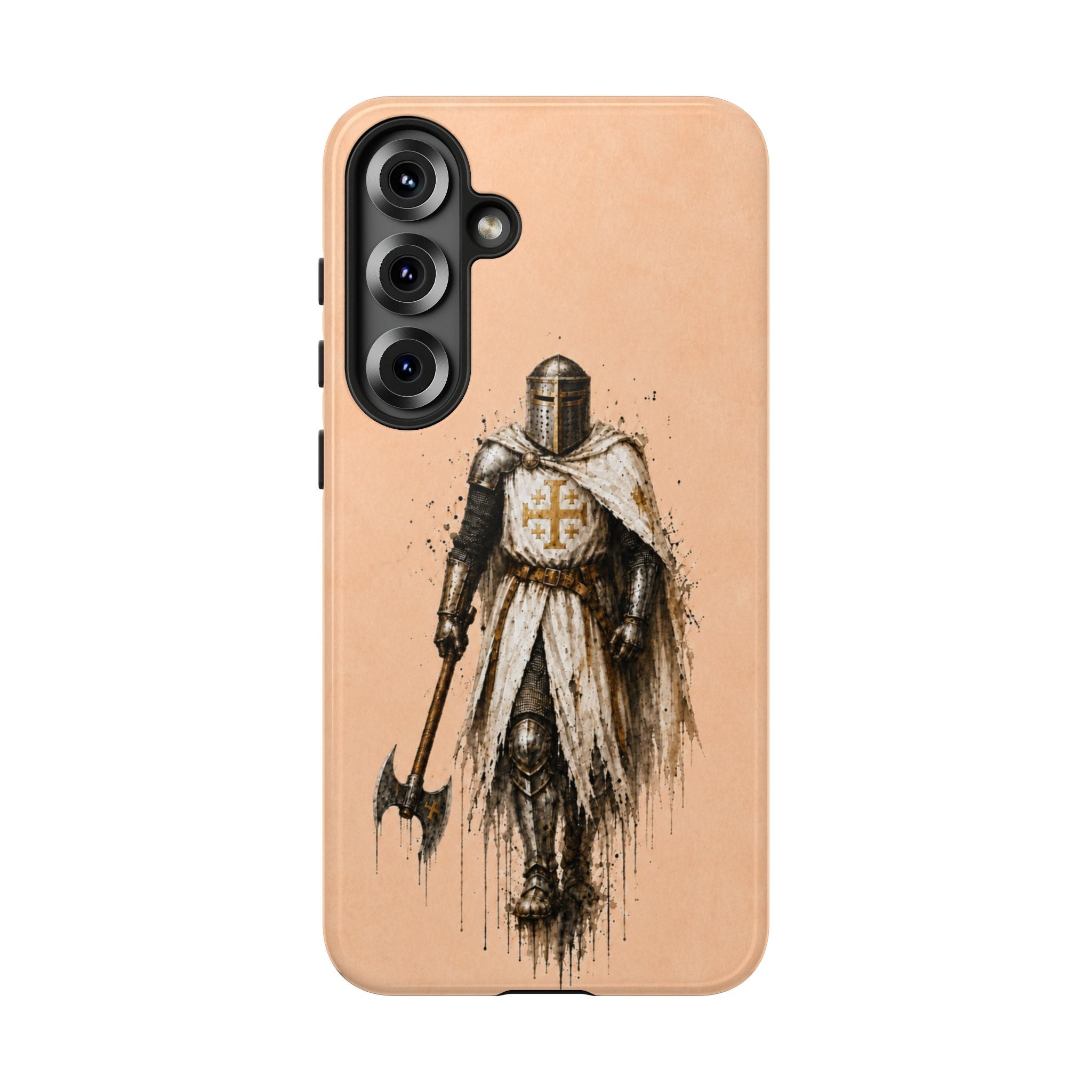 Knight Of The Kingdom Of Jerusalem Phone Case | Peach