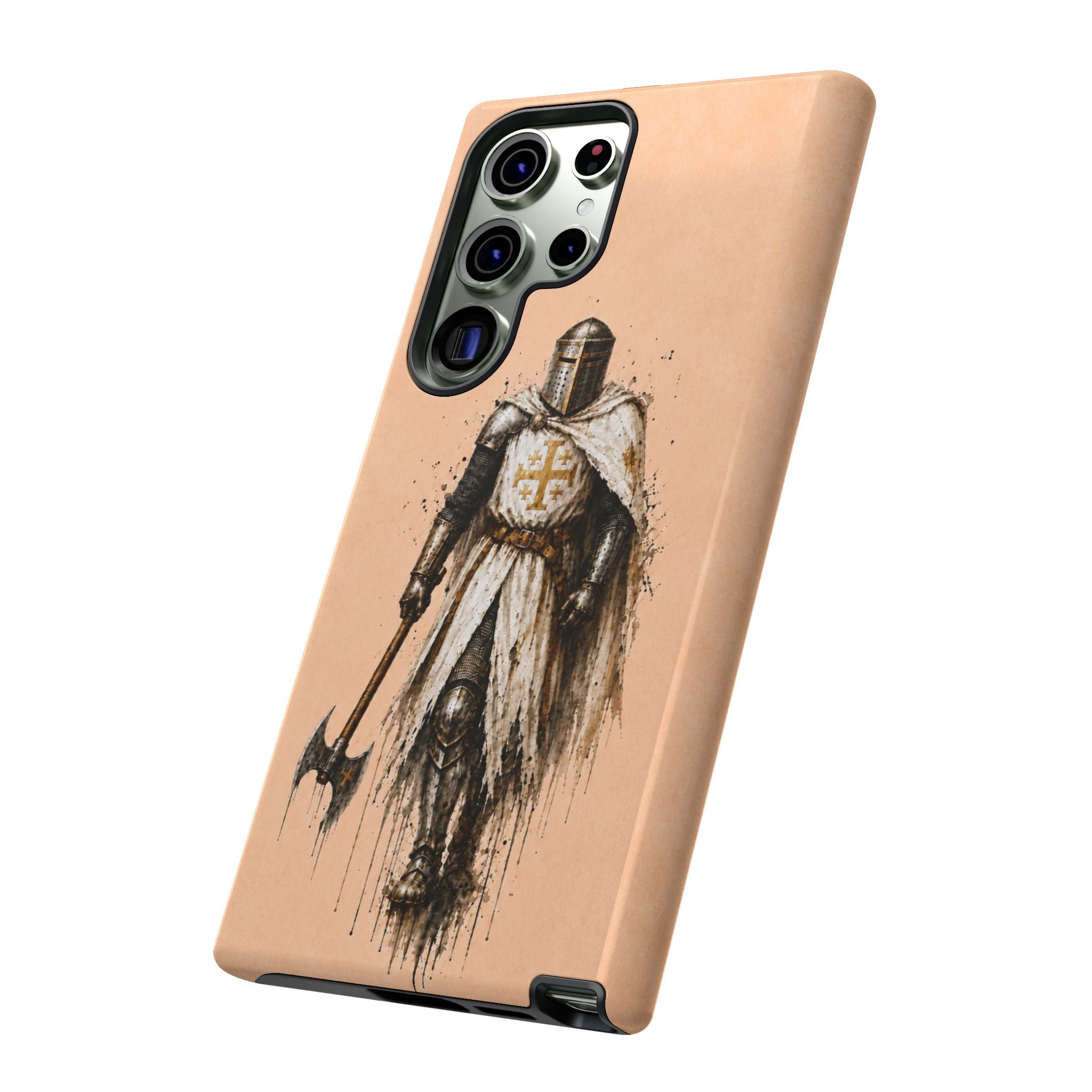 Knight Of The Kingdom Of Jerusalem Phone Case | Peach