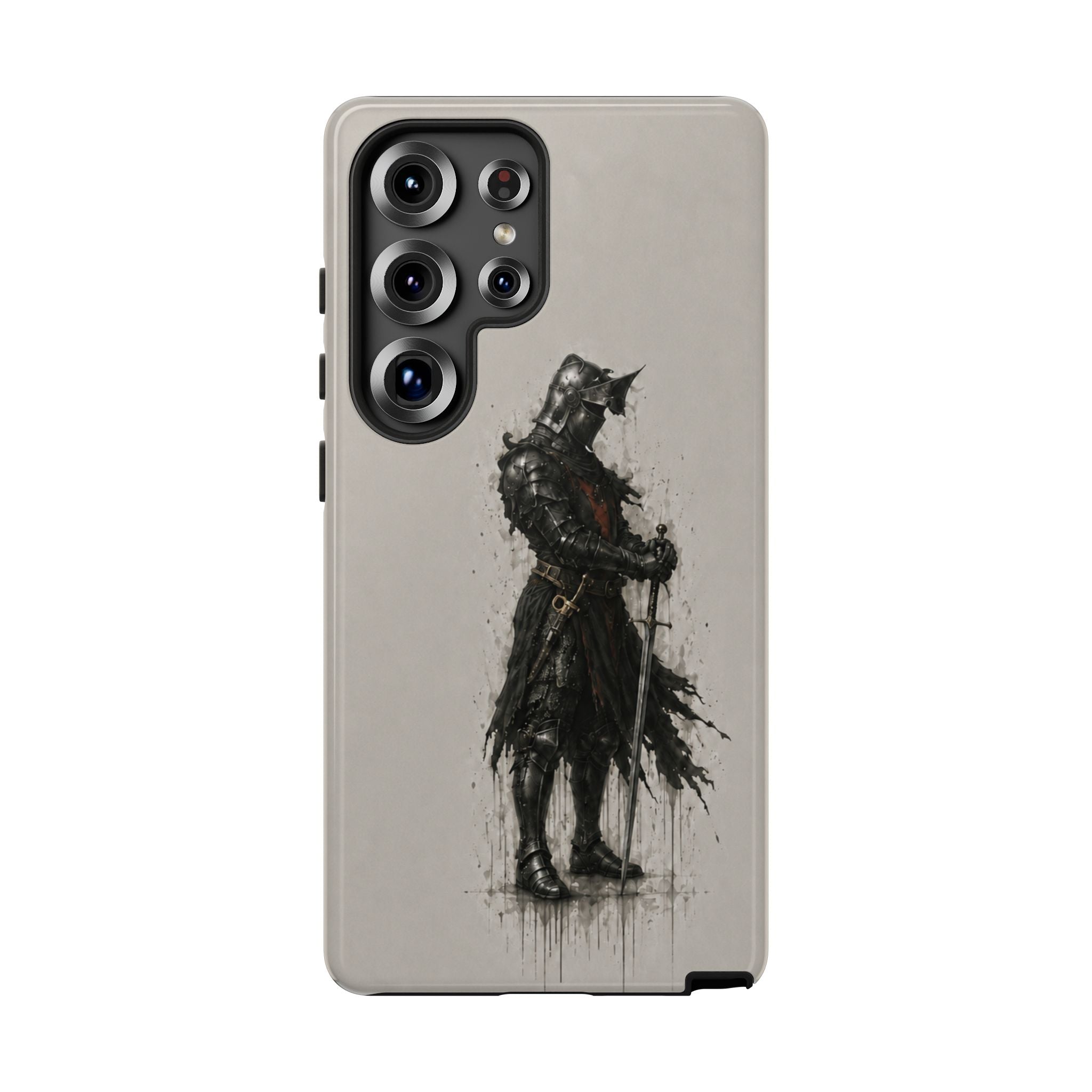 The Black Prince Phone Case | Stone Grey