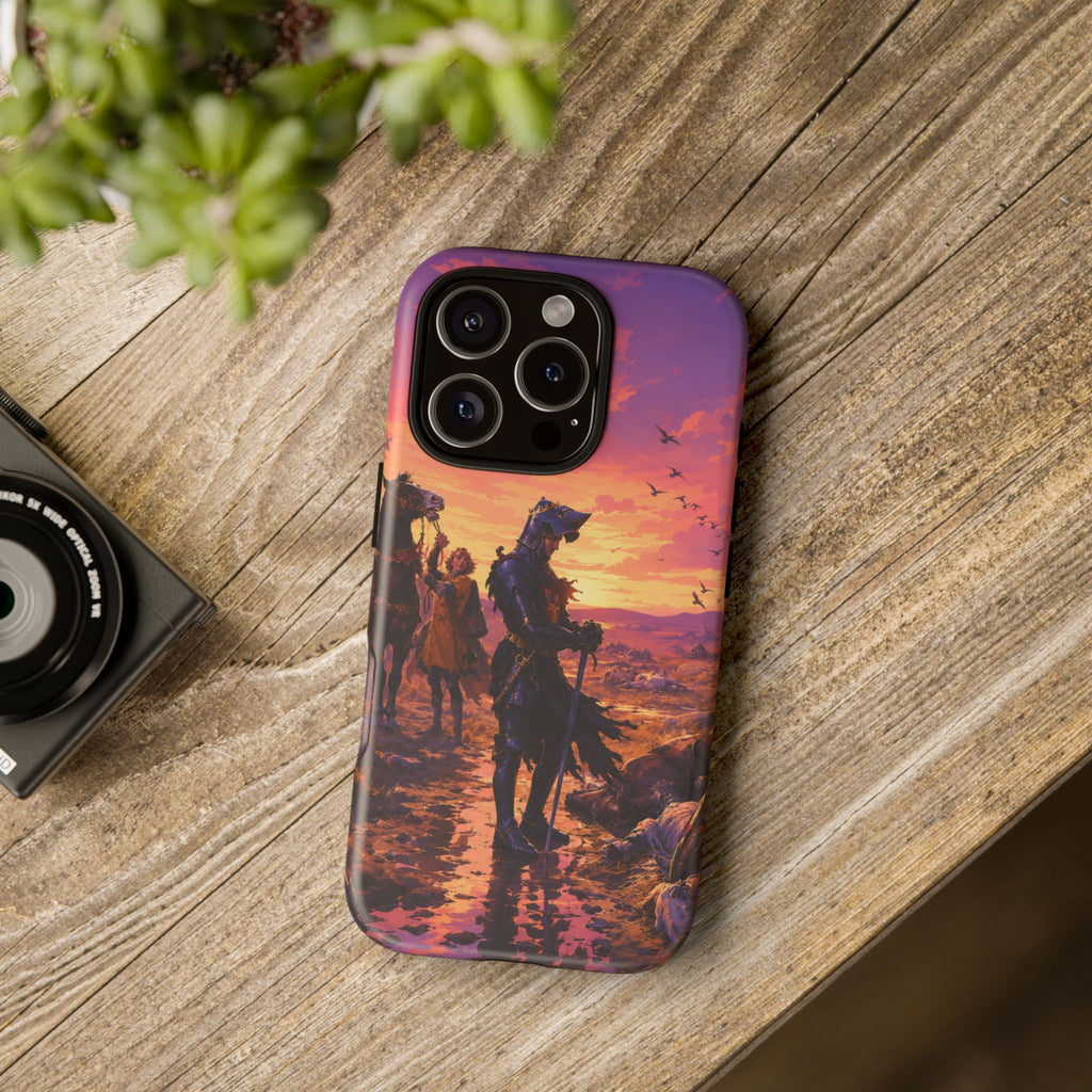 Medieval Knight Phone Cases In The GTA VI Art Style
