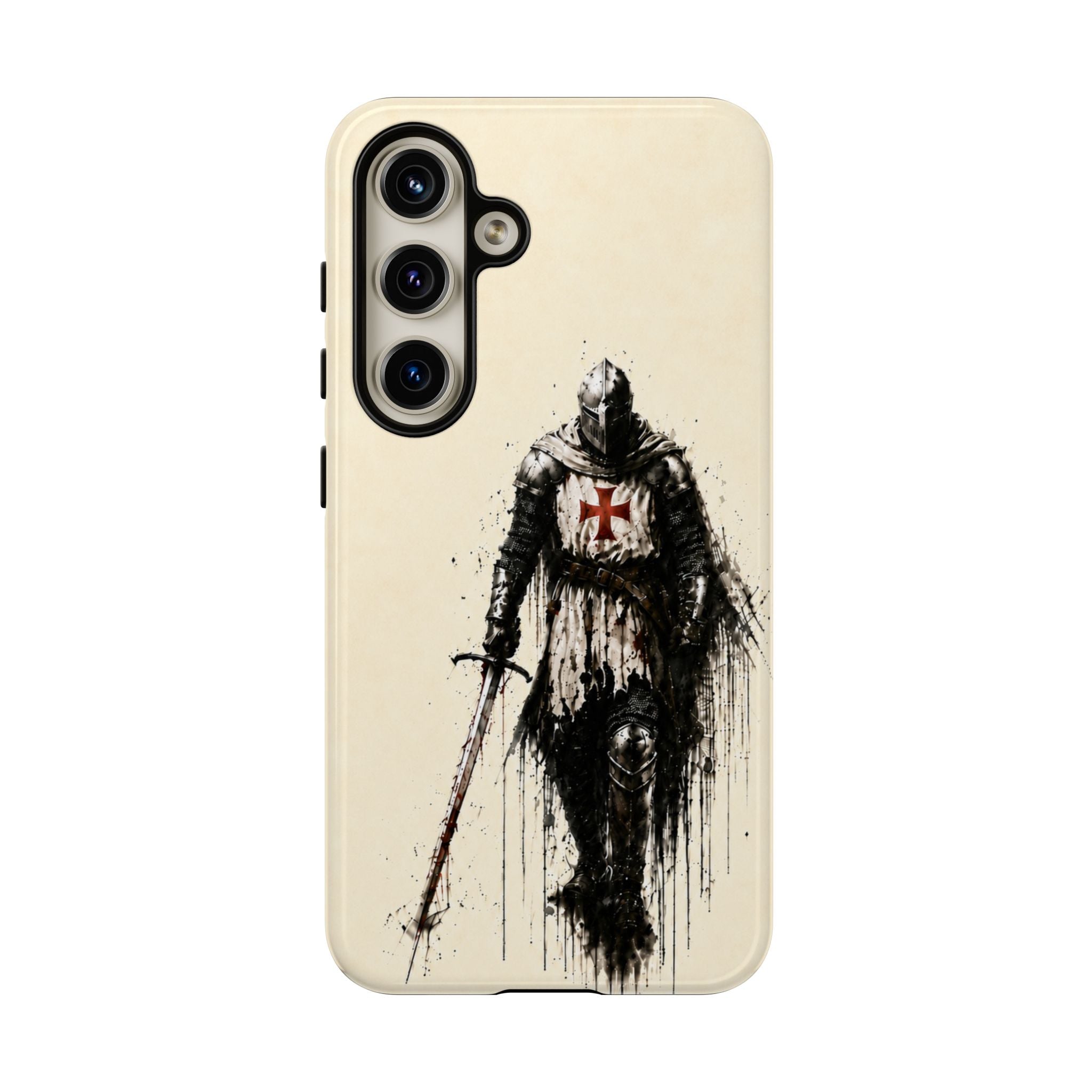 Knight Of The Templar Order Phone Case | Parchment Ivory