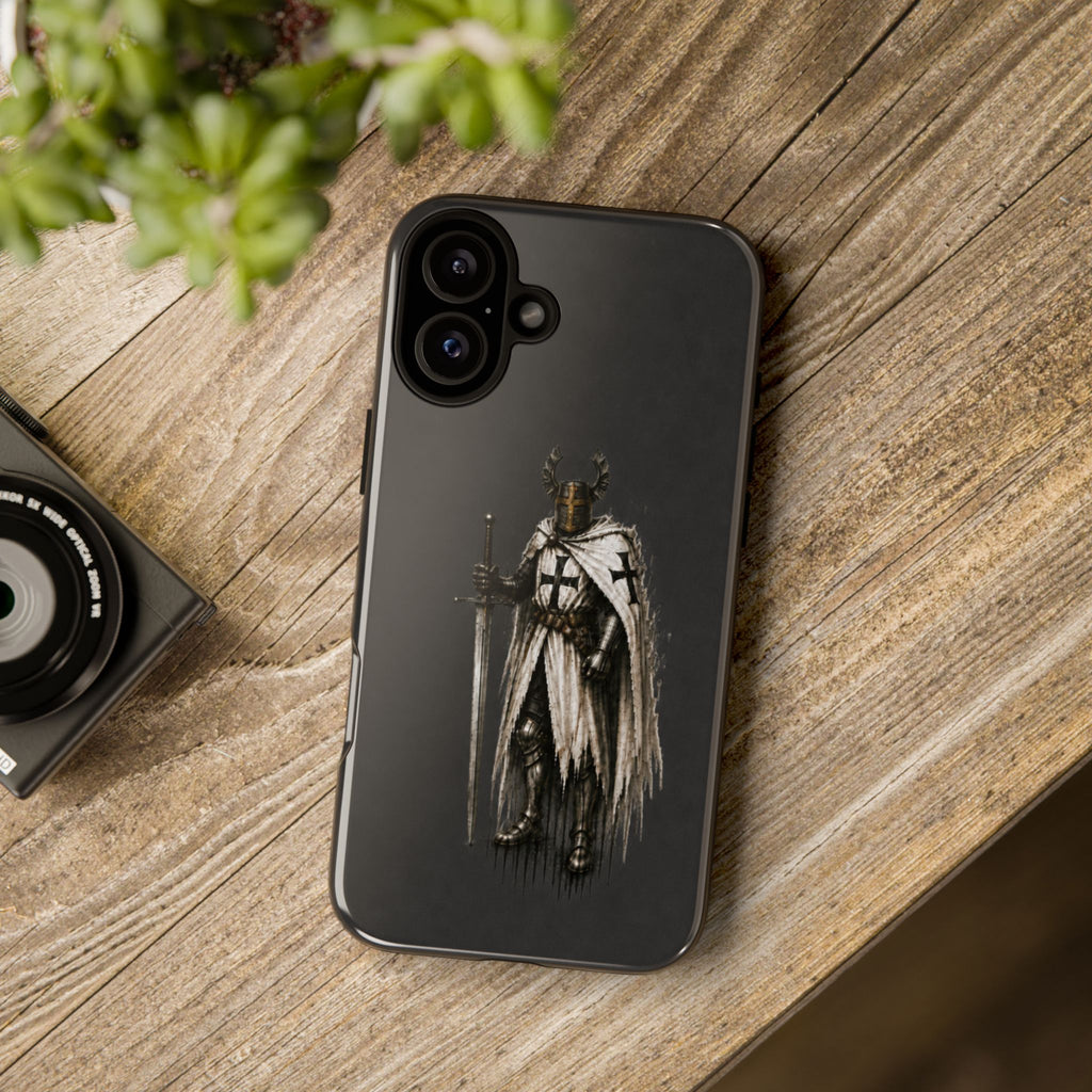 Knight Of The Teutonic Order Phone Case | Charcoal Grey