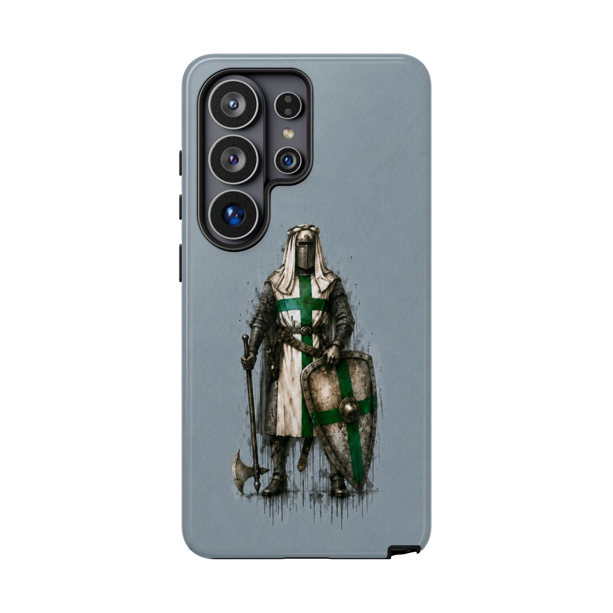 Knight Of The Order Of Saint Lazarus Phone Case | Faded Steel Blue