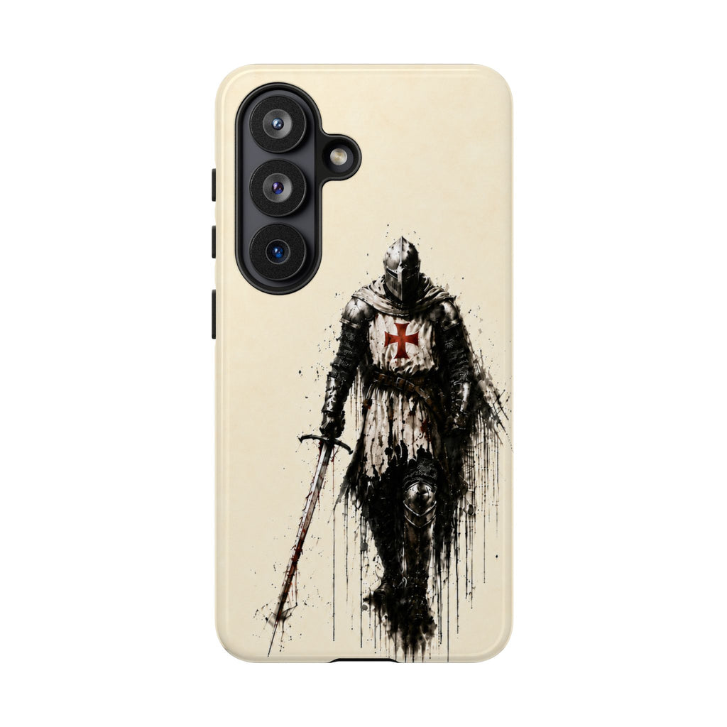 Knight Of The Templar Order Phone Case | Parchment Ivory
