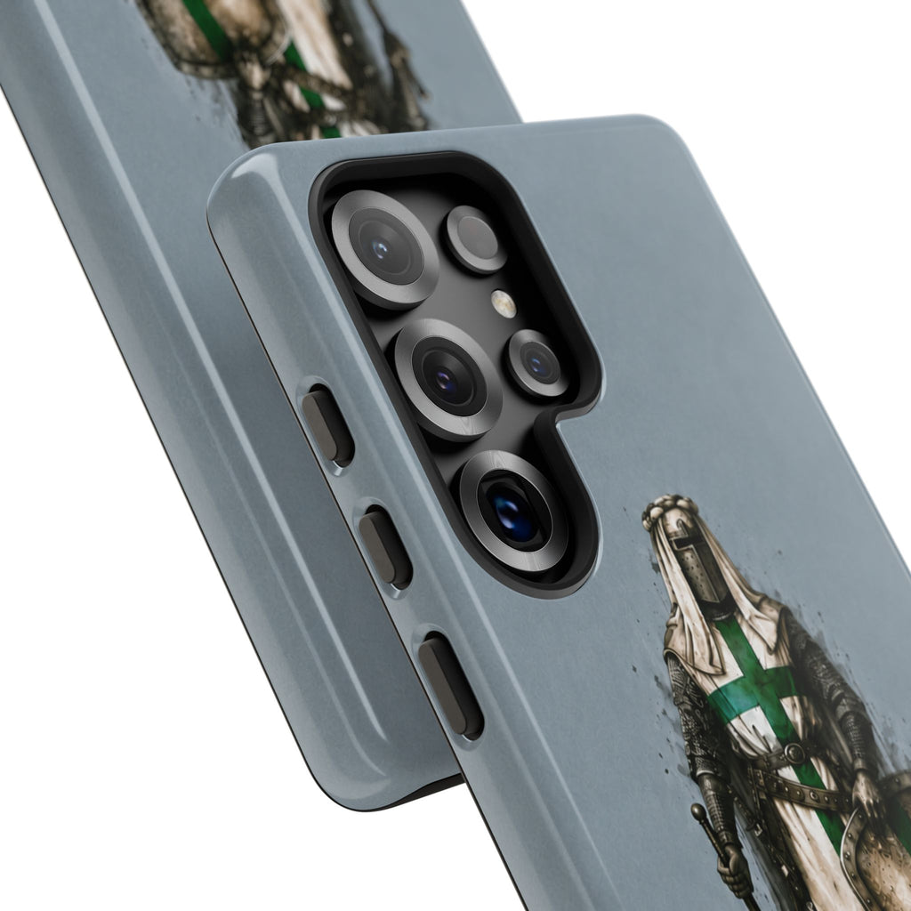 Knight Of The Order Of Saint Lazarus Phone Case | Faded Steel Blue