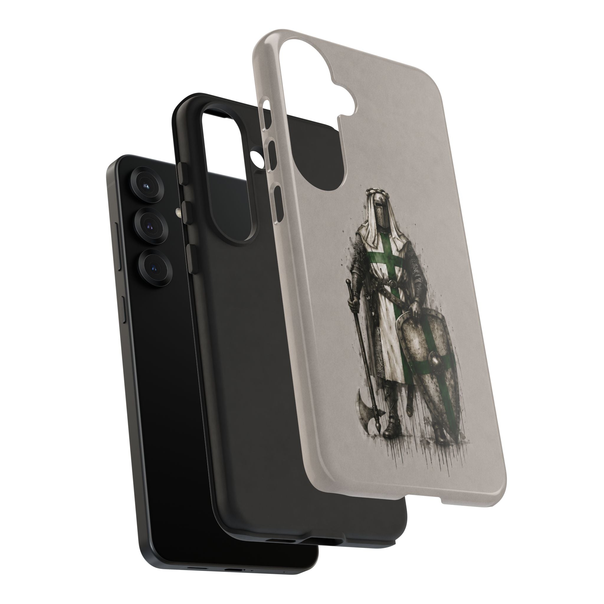 Knight Of The Order Of Saint Lazarus Phone Case | Stone Grey