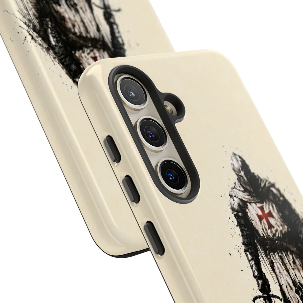 Knight Of The Templar Order Phone Case | Parchment Ivory