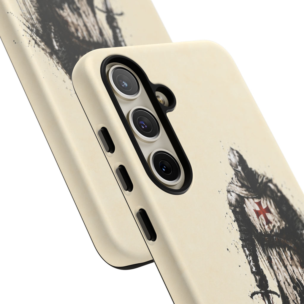 Knight Of The Templar Order Phone Case | Parchment Ivory