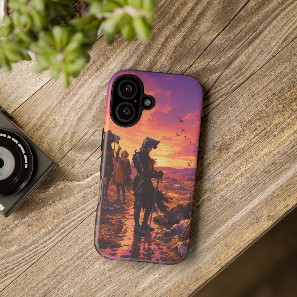 Medieval Knight Phone Cases In The GTA VI Art Style