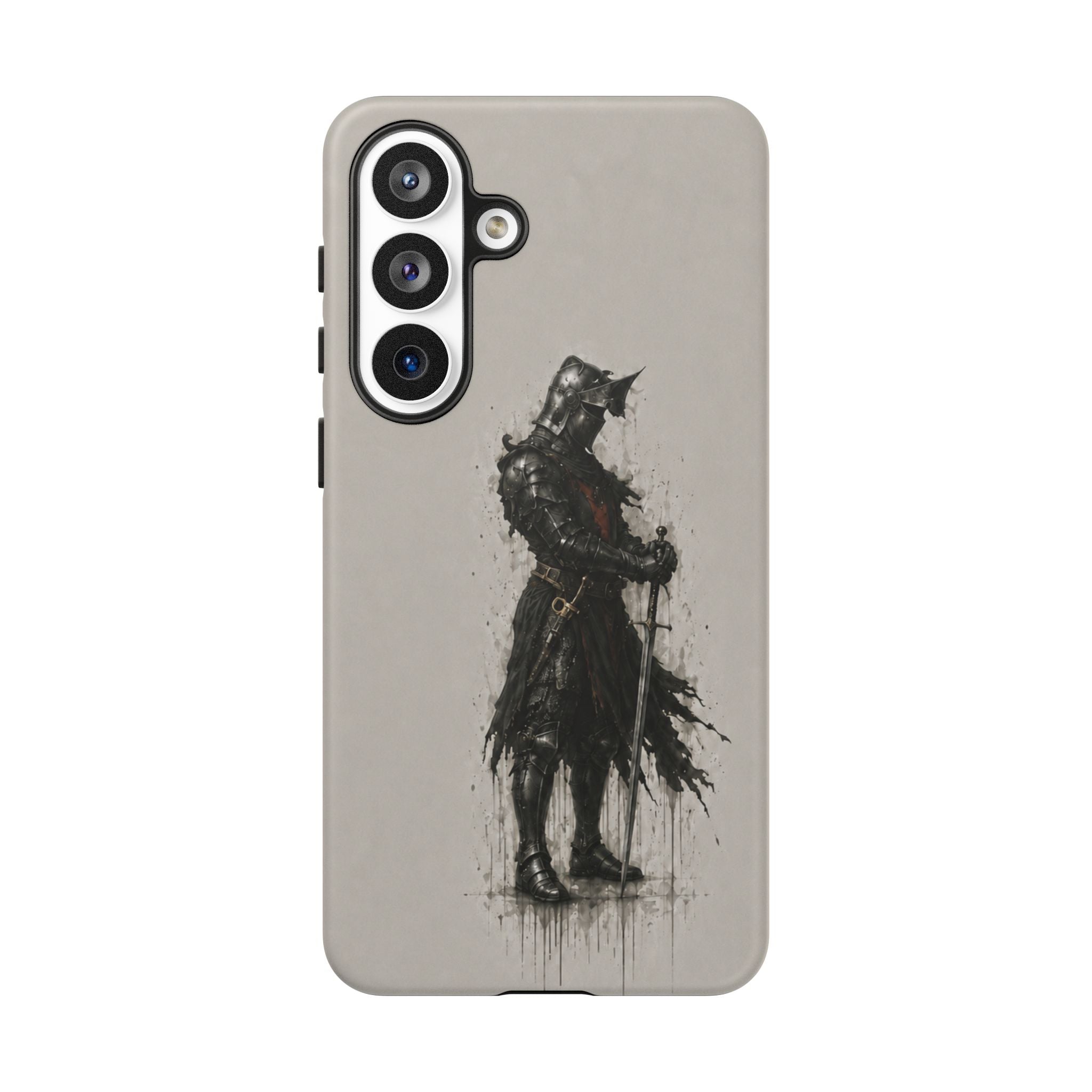 The Black Prince Phone Case | Stone Grey