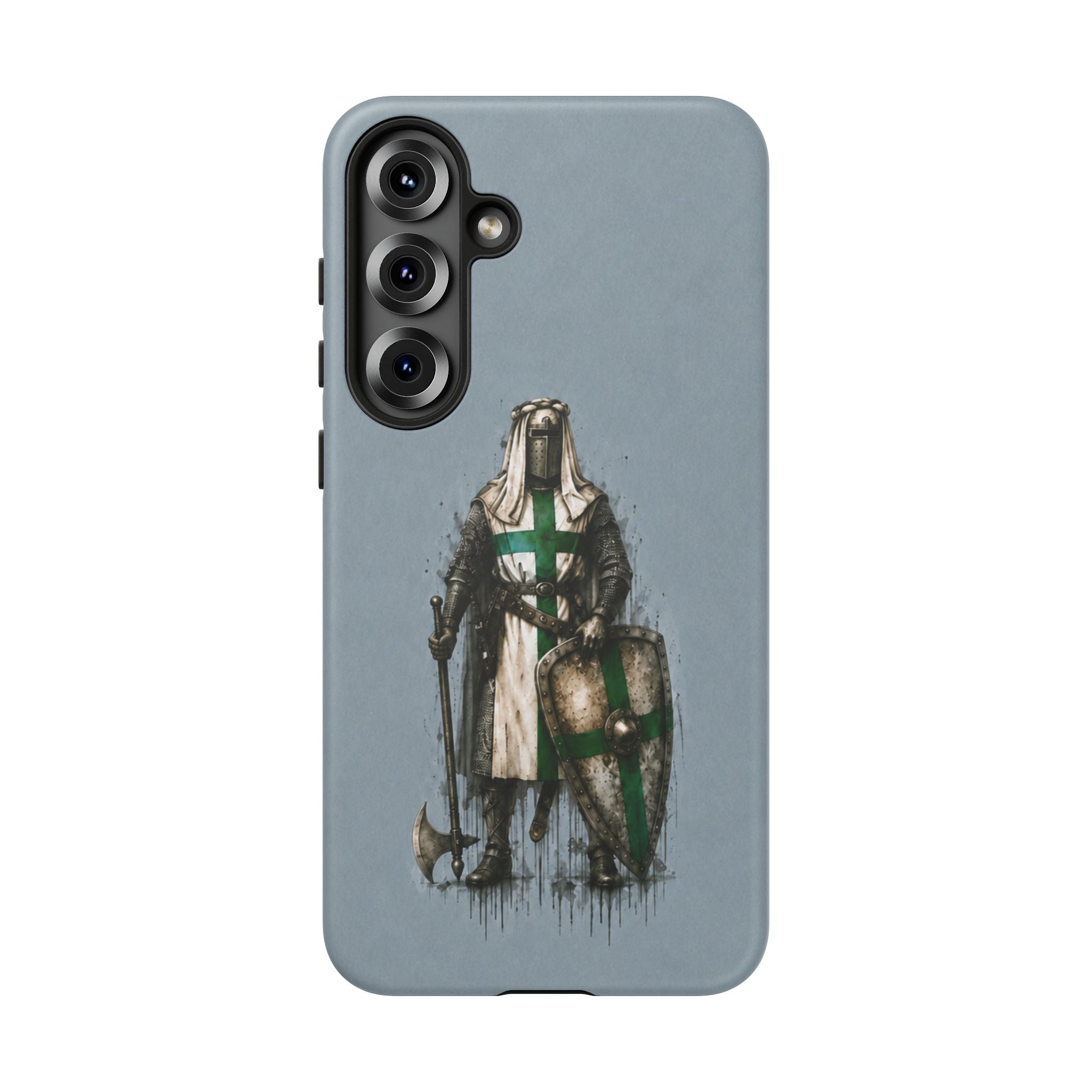 Knight Of The Order Of Saint Lazarus Phone Case | Faded Steel Blue