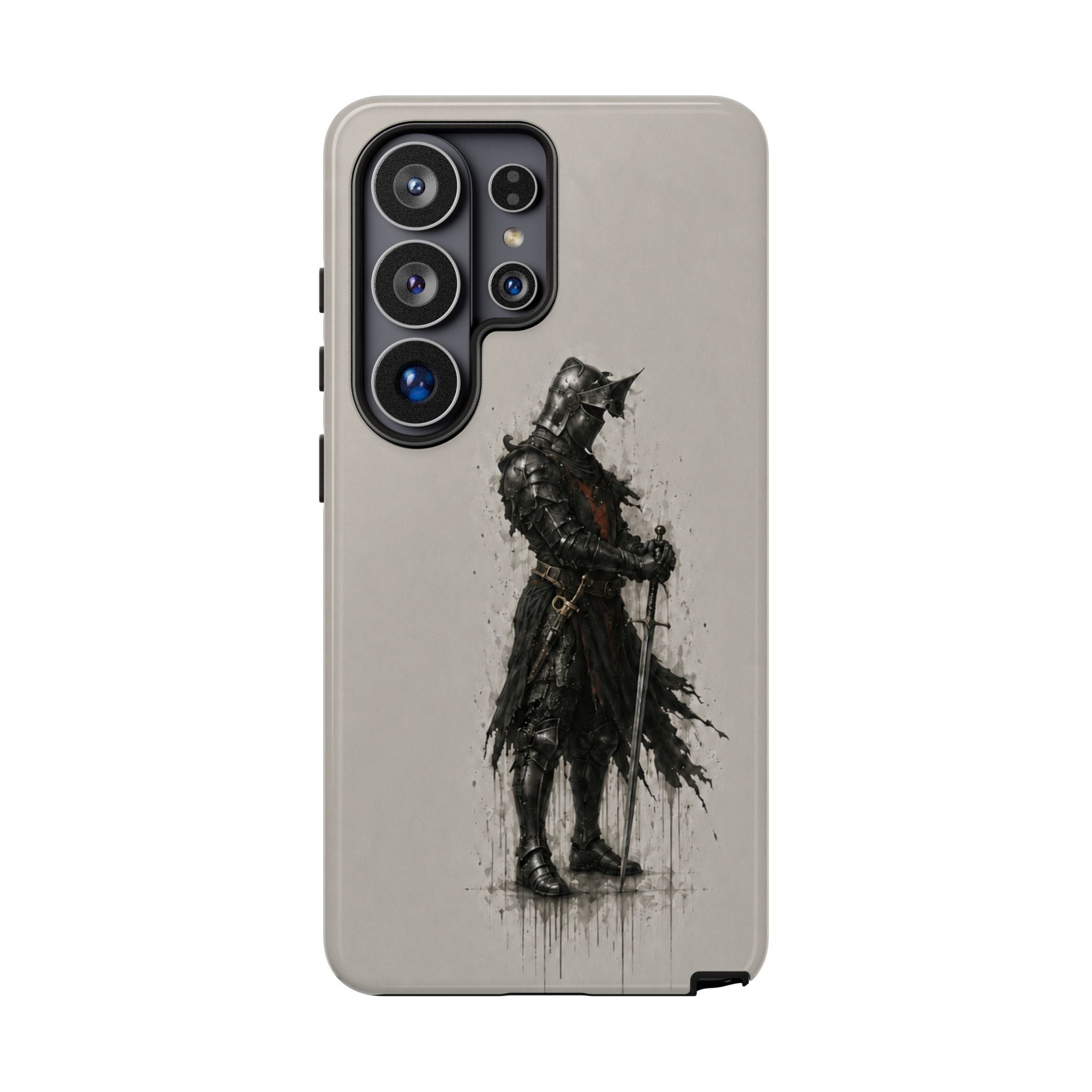 The Black Prince Phone Case | Stone Grey