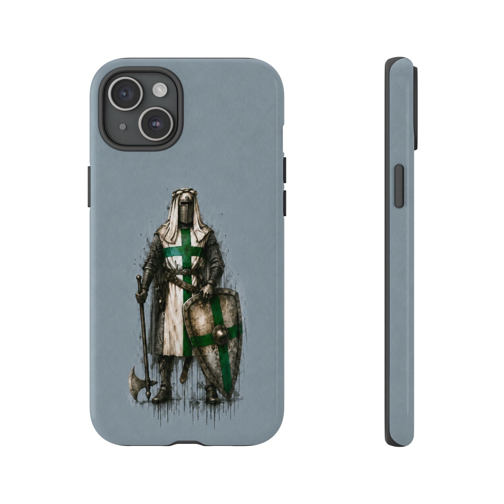 Knight Of The Order Of Saint Lazarus Phone Case | Faded Steel Blue