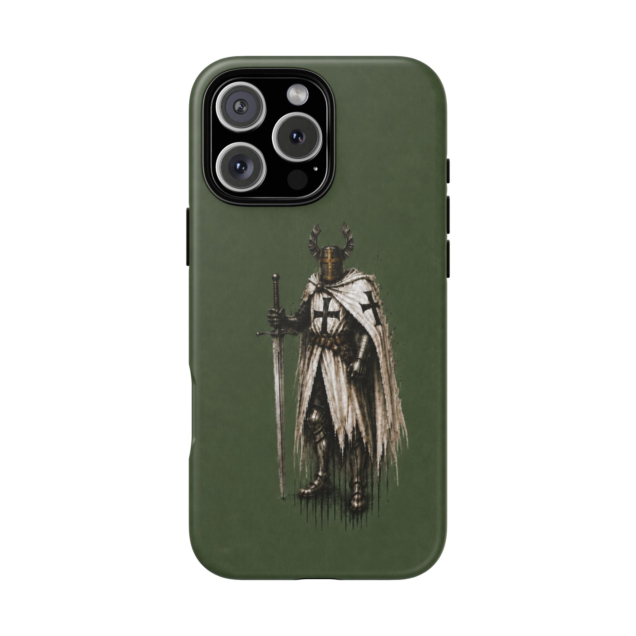 Knight Of The Teutonic Order Phone Case I Forest Green