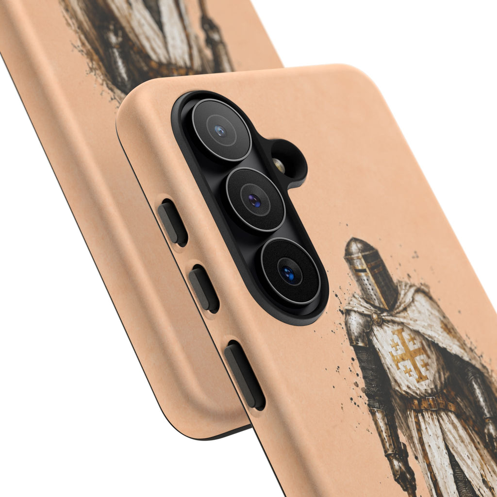 Knight Of The Kingdom Of Jerusalem Phone Case | Peach
