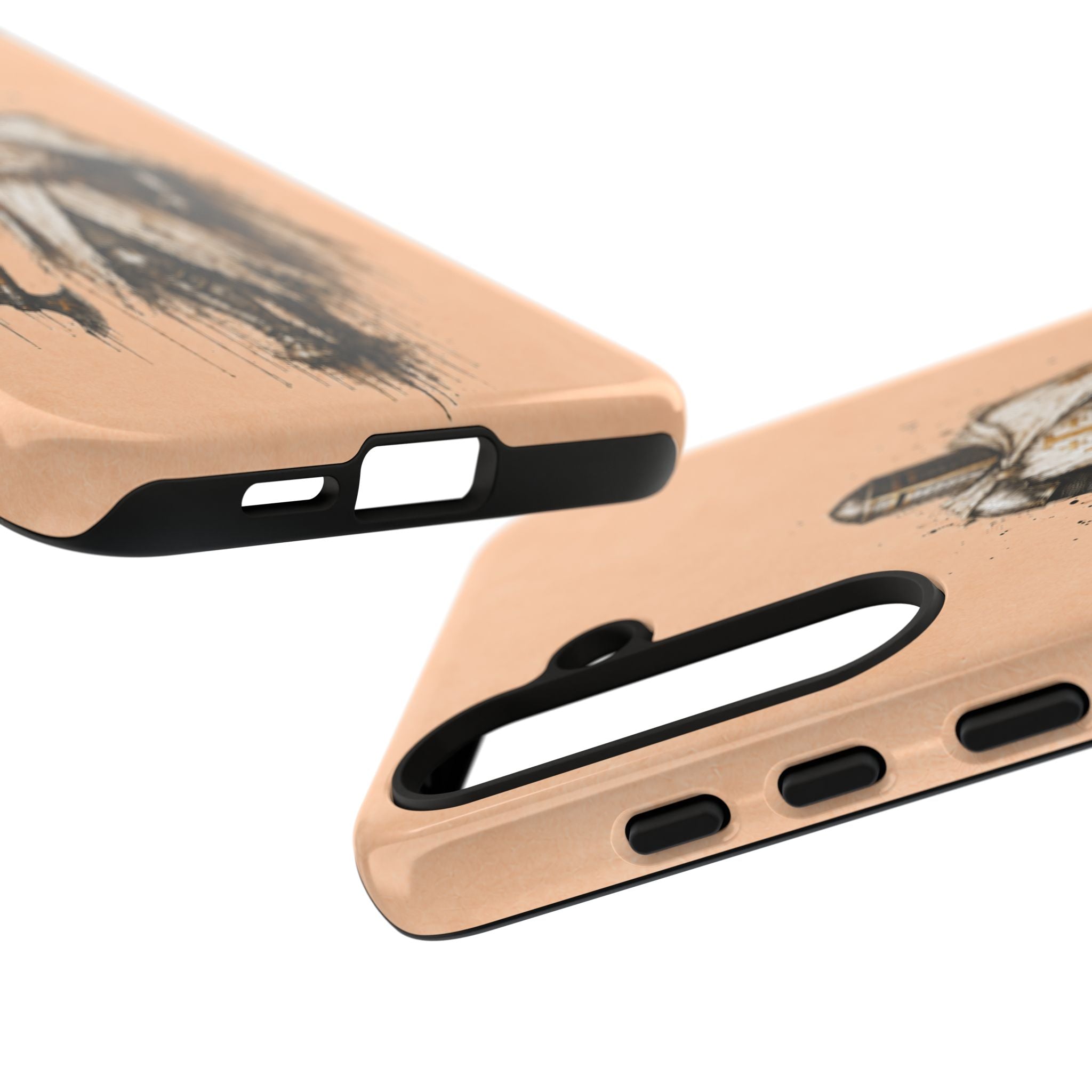 Knight Of The Kingdom Of Jerusalem Phone Case | Peach