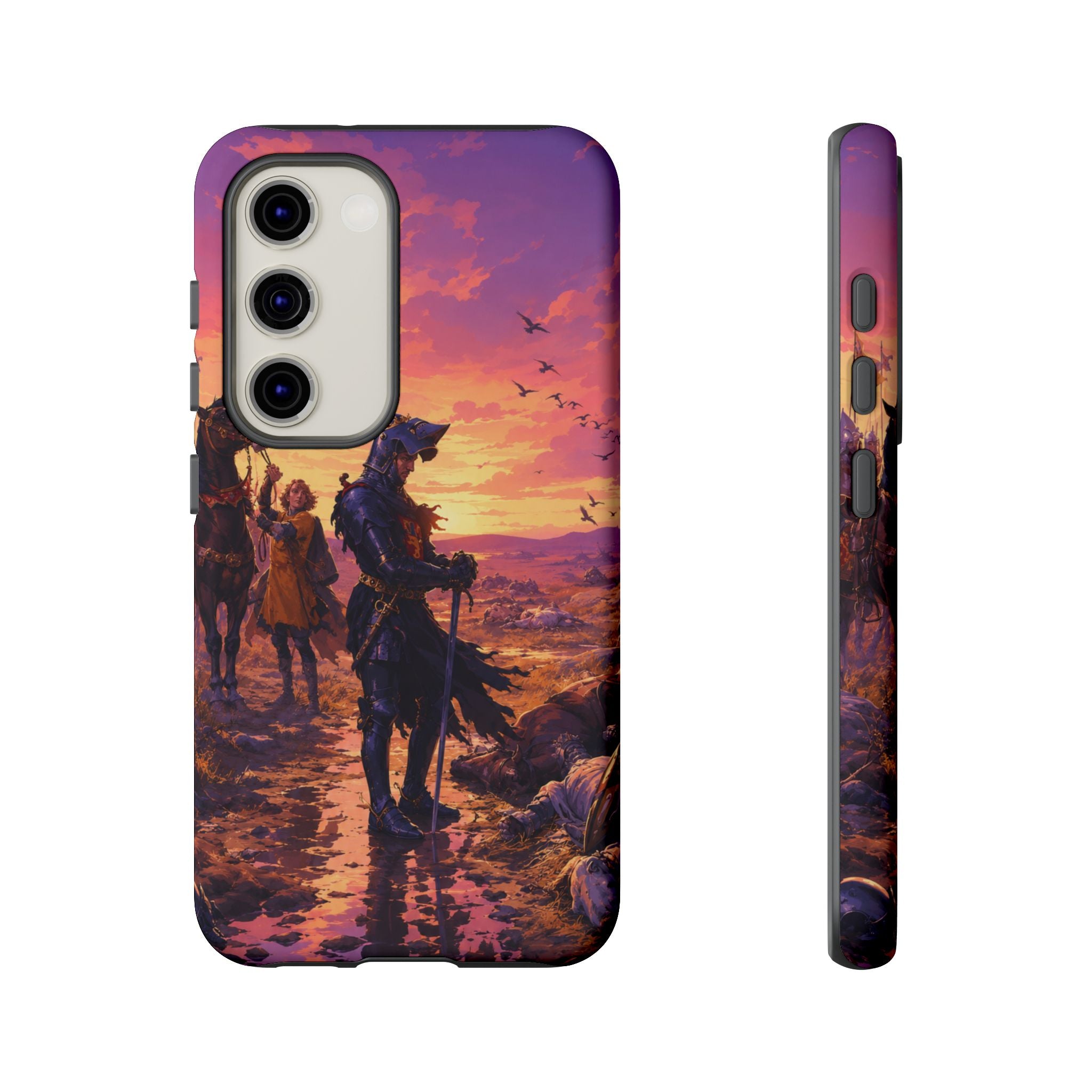 Medieval Knight Phone Cases In The GTA VI Art Style