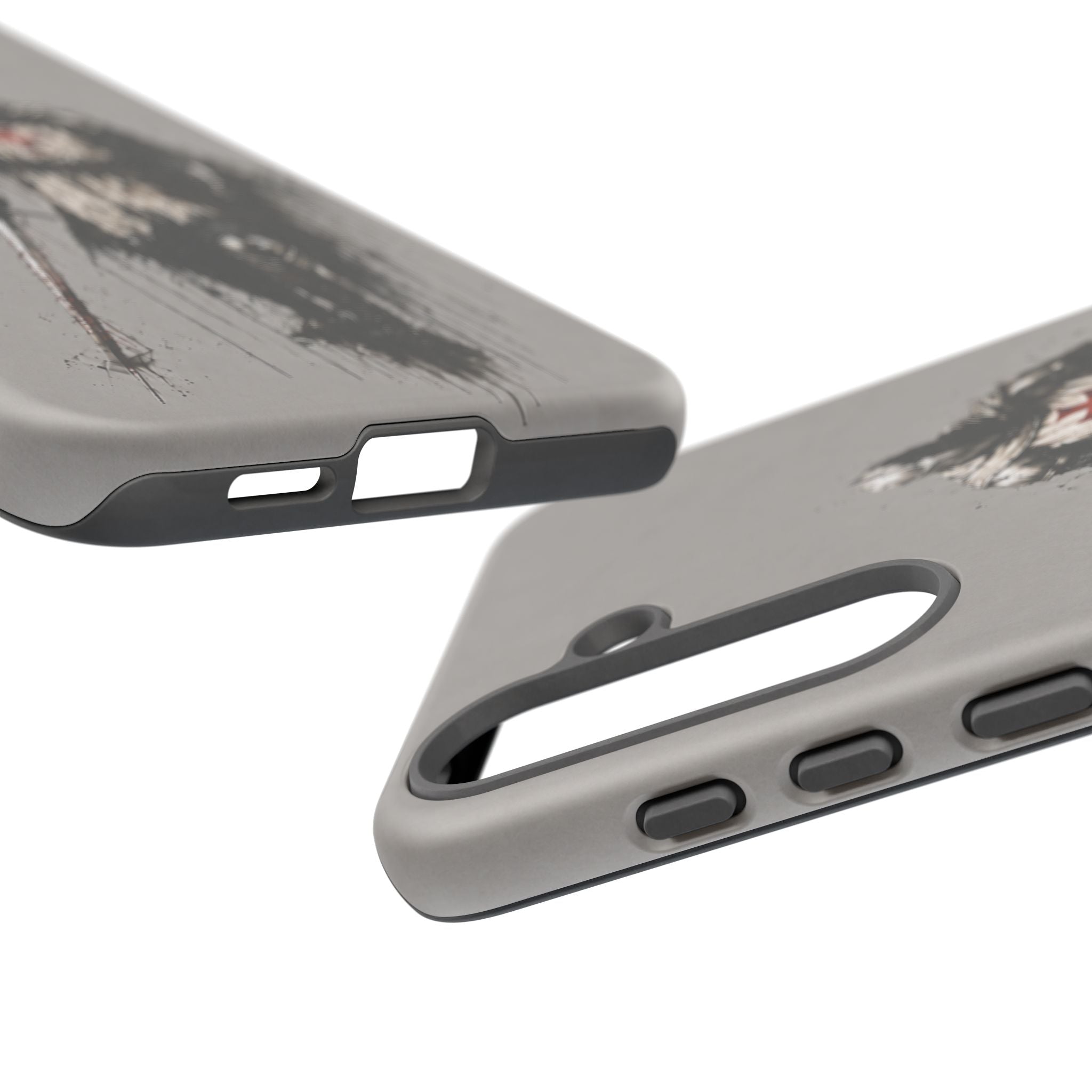 Knight Of The Templar Order Phone Case | Stone Grey