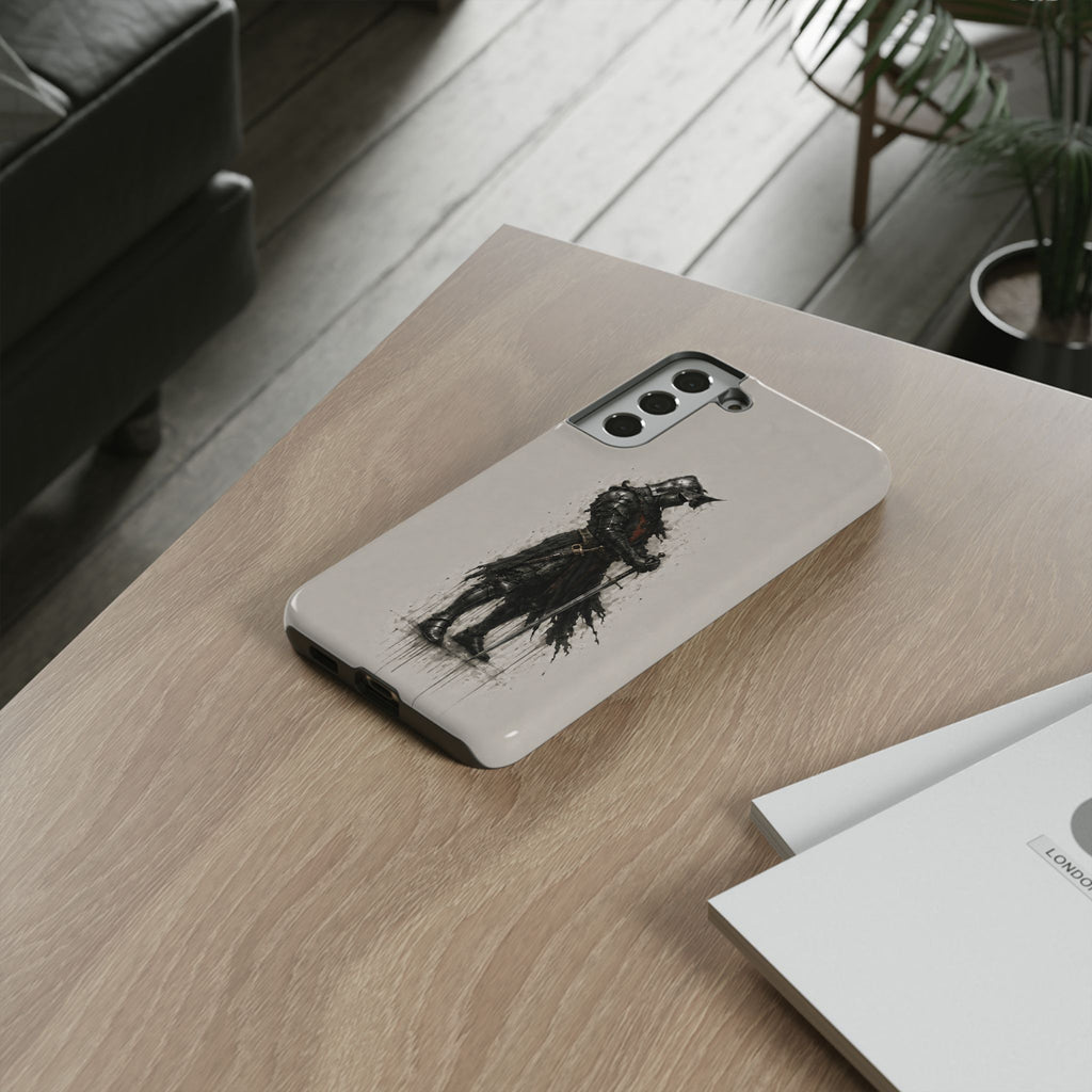 The Black Prince Phone Case | Stone Grey