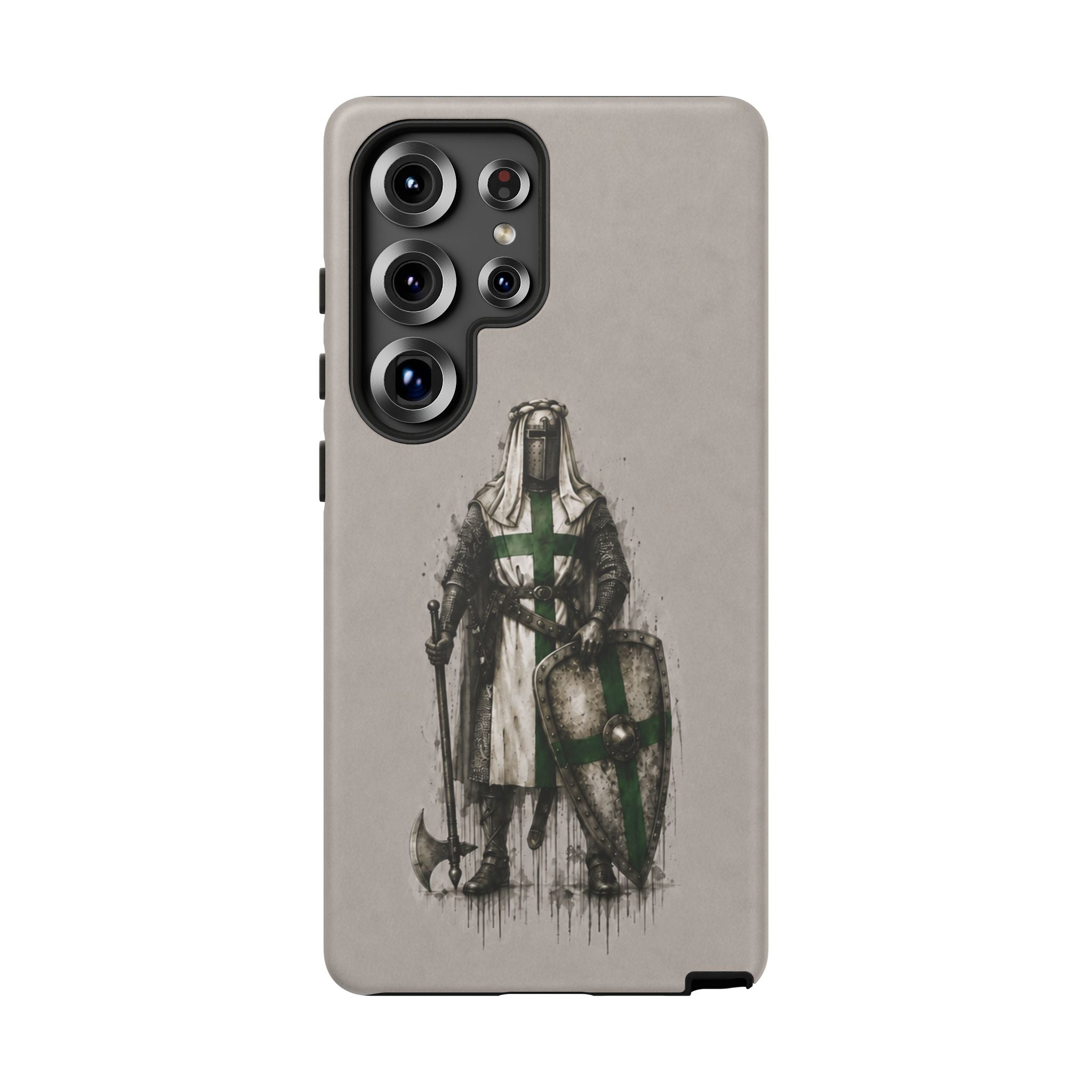 Knight Of The Order Of Saint Lazarus Phone Case | Stone Grey