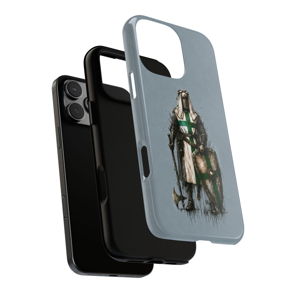 Knight Of The Order Of Saint Lazarus Phone Case | Faded Steel Blue