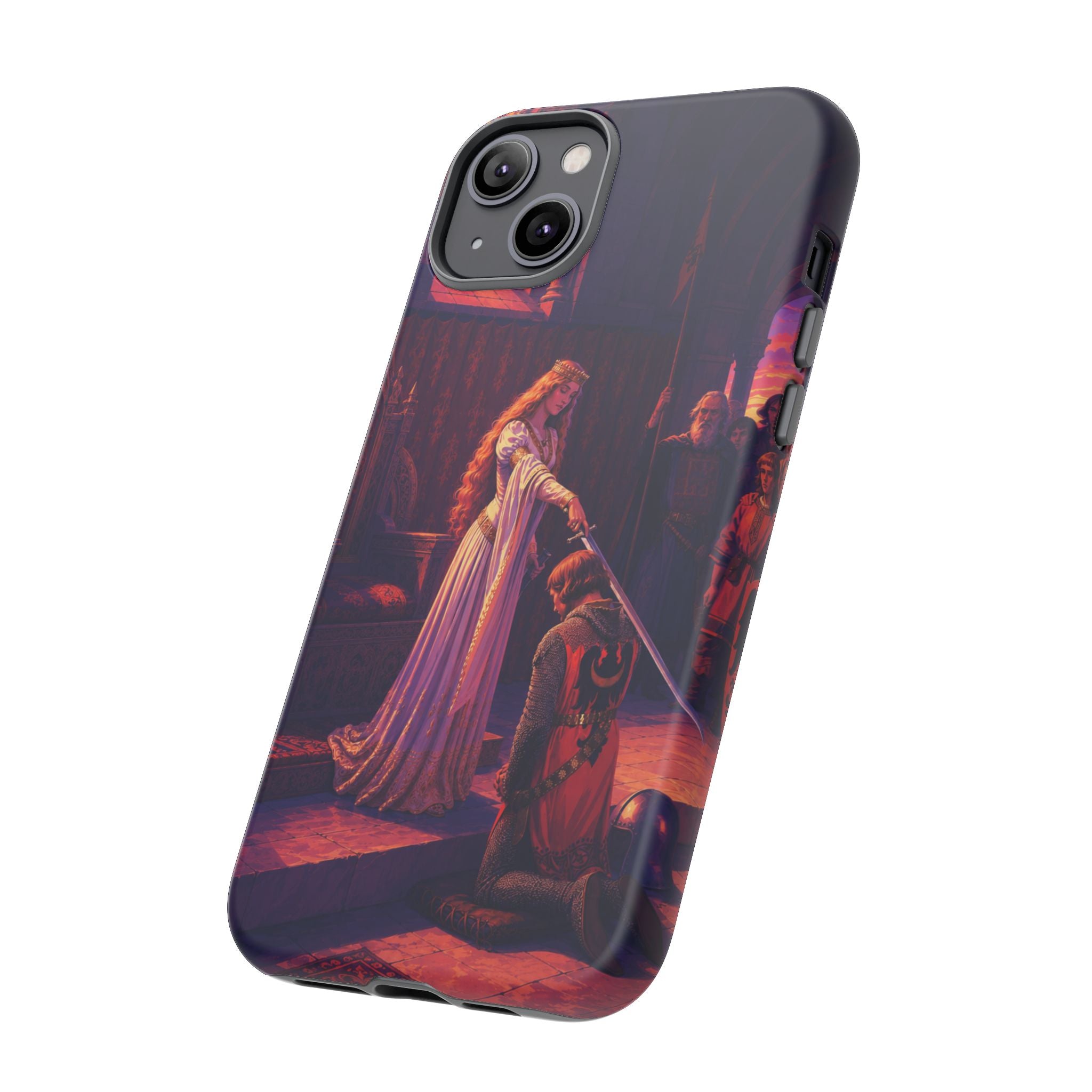 Medieval Knight Knighthood Ceremony phone case | Tough Cases