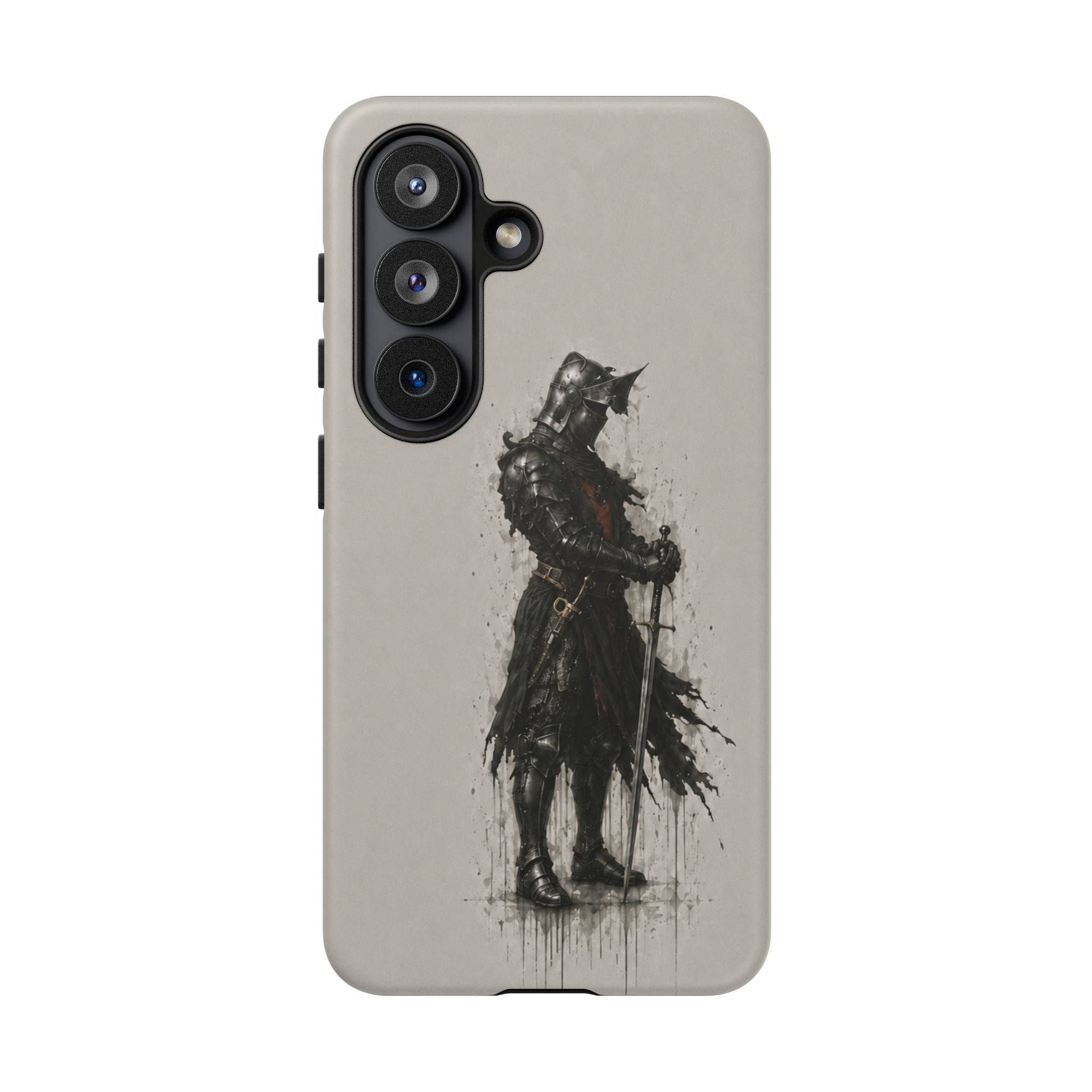 The Black Prince Phone Case | Stone Grey
