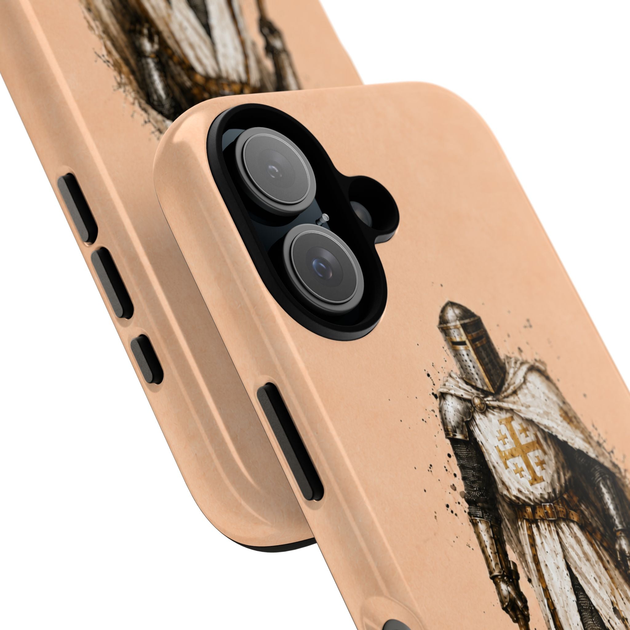 Knight Of The Kingdom Of Jerusalem Phone Case | Peach