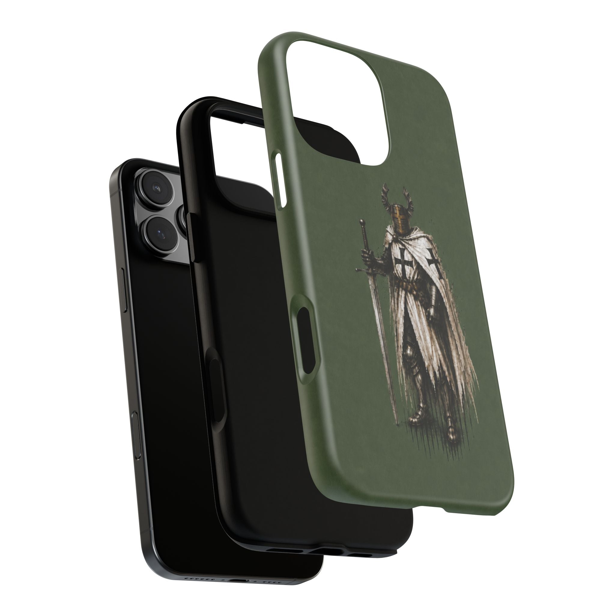 Knight Of The Teutonic Order Phone Case I Forest Green