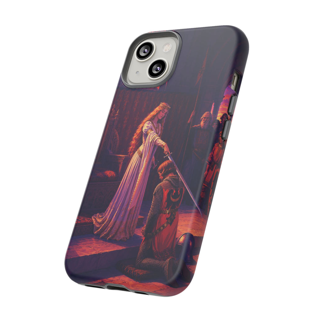 Medieval Knight Knighthood Ceremony phone case | Tough Cases