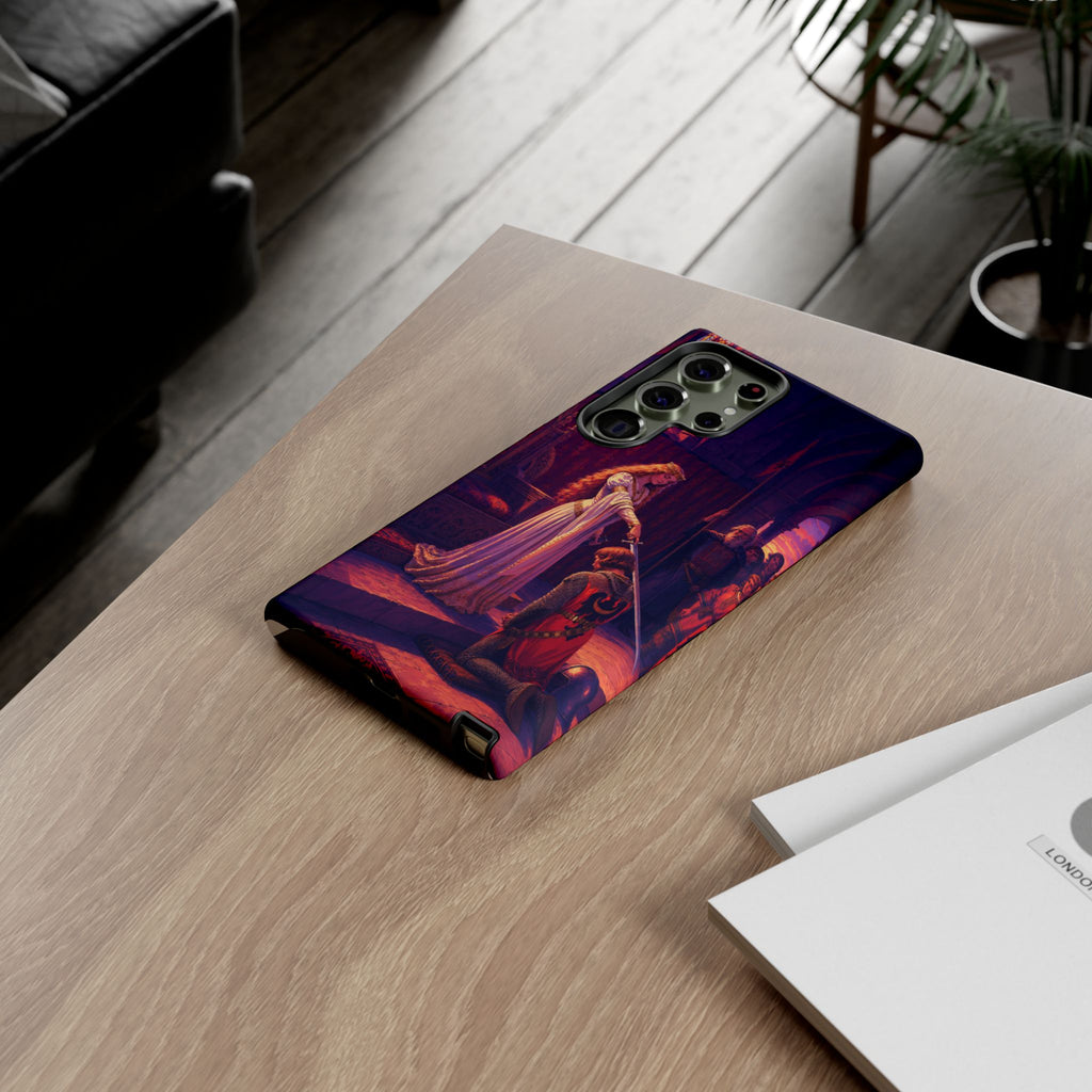 Medieval Knight Knighthood Ceremony phone case | Tough Cases