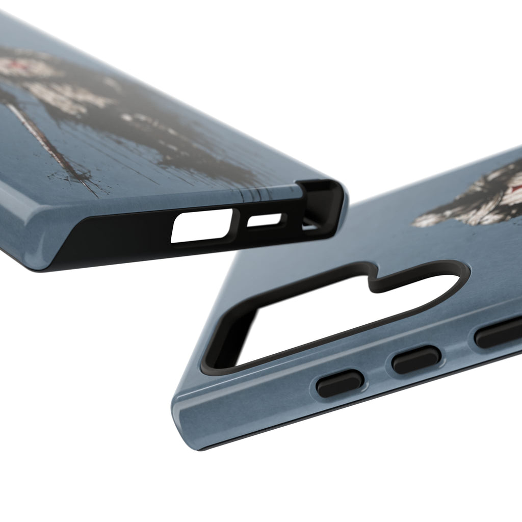 Knight Of The Templar Order Phone Case | Faded Steel Blue