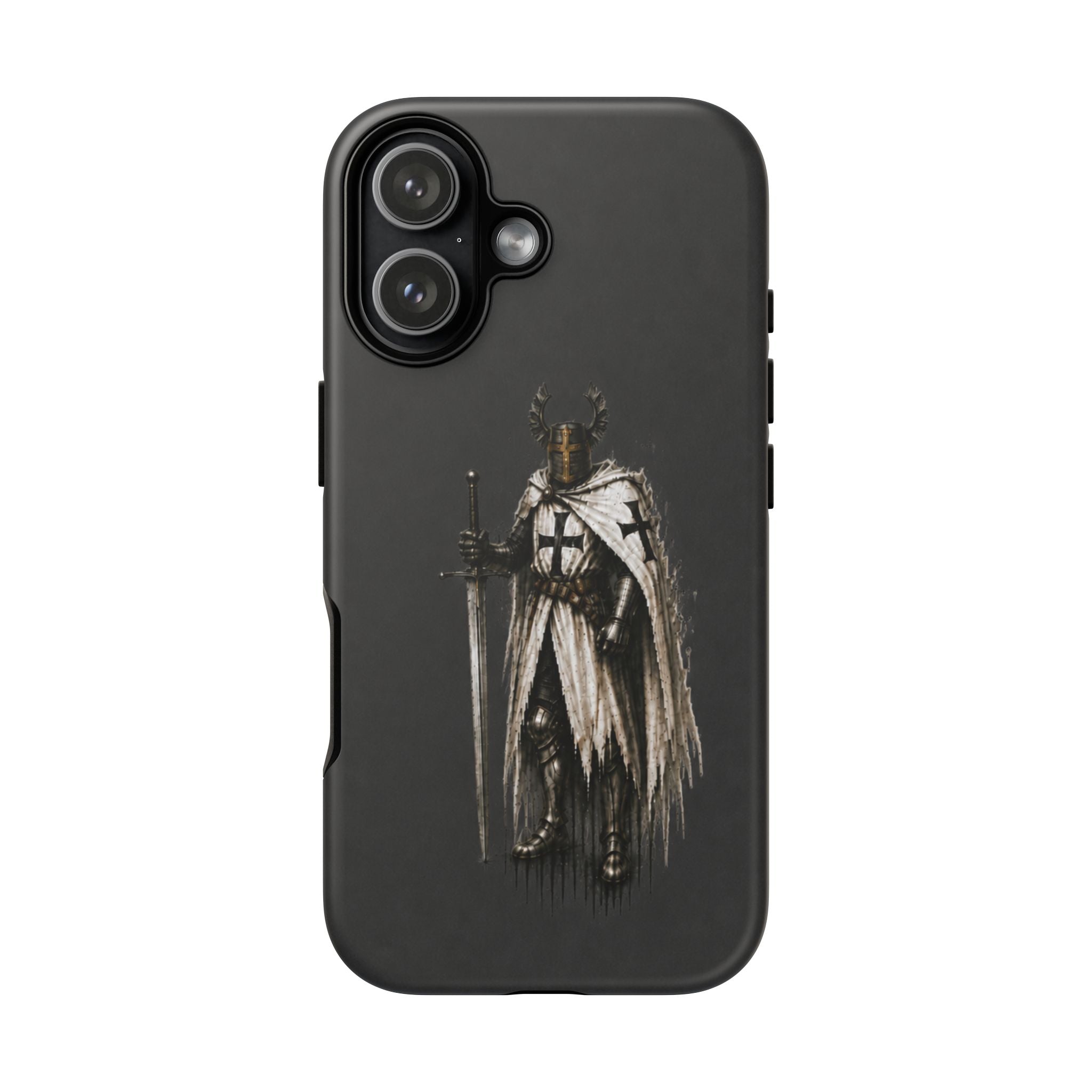 Knight Of The Teutonic Order Phone Case | Charcoal Grey