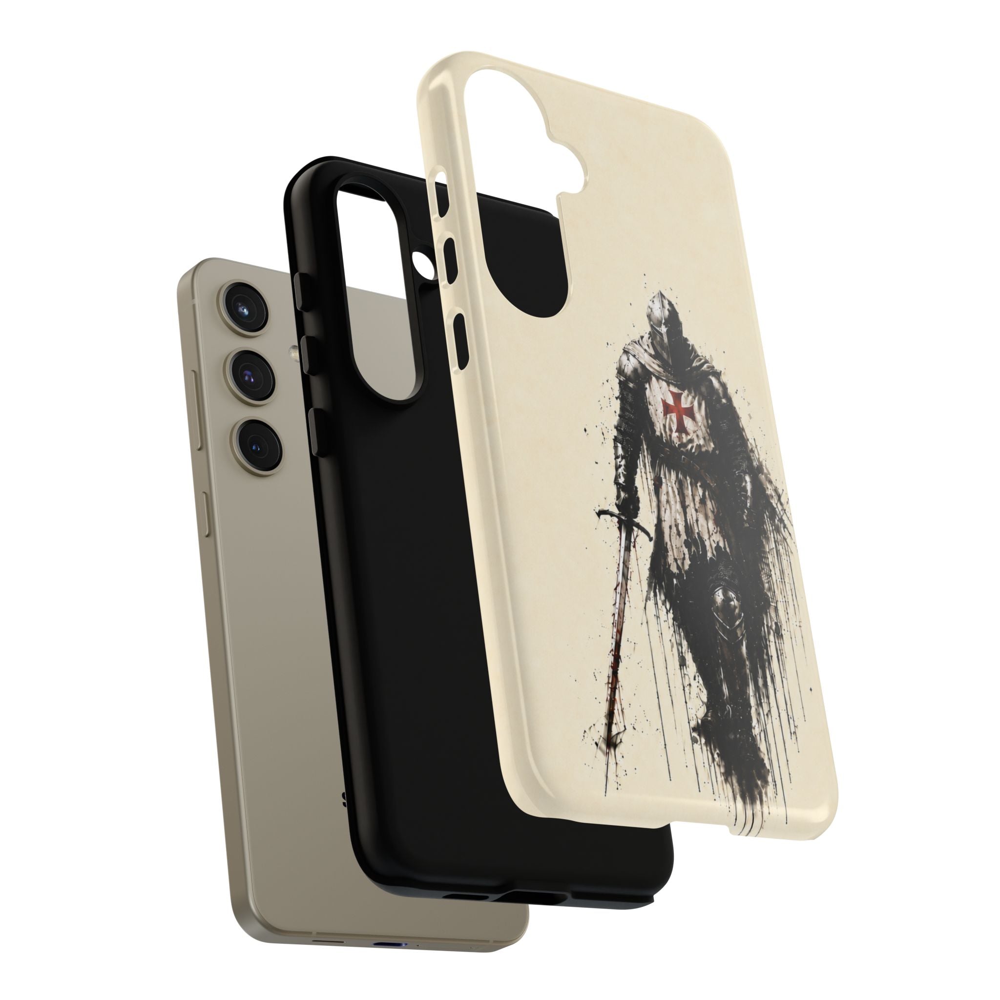 Knight Of The Templar Order Phone Case | Parchment Ivory