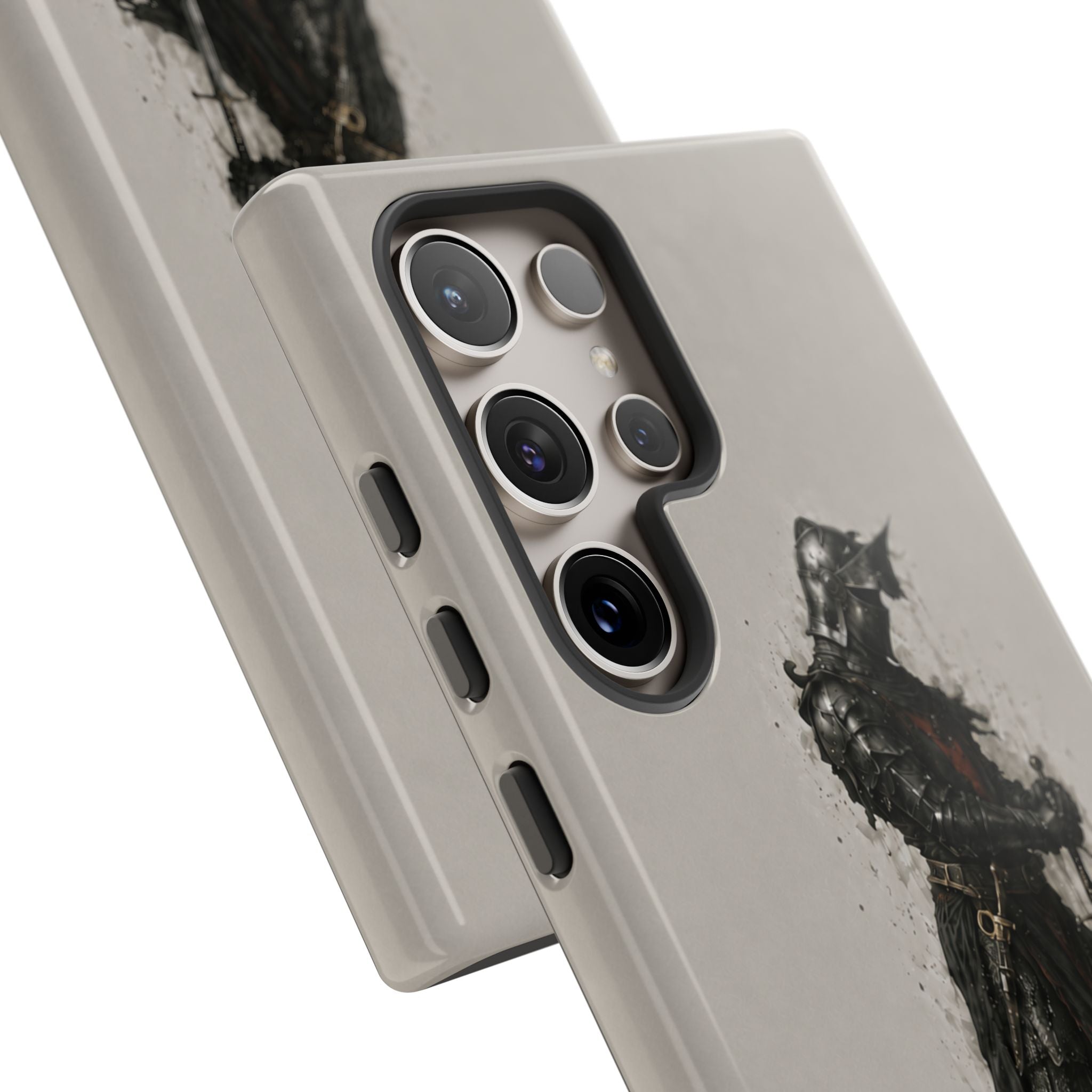 The Black Prince Phone Case | Stone Grey