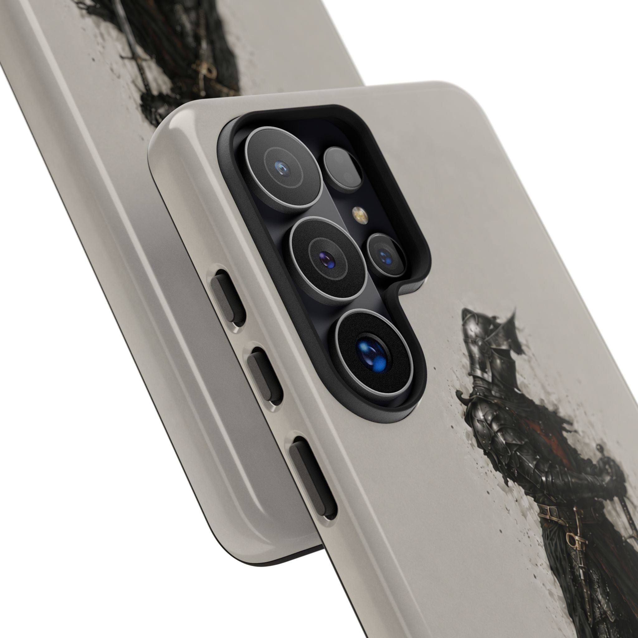 The Black Prince Phone Case | Stone Grey