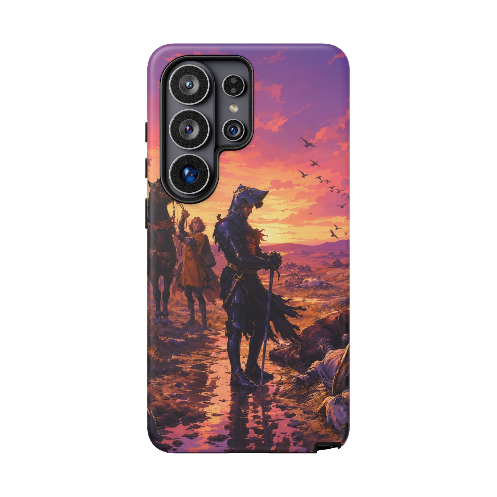 Medieval Knight Phone Cases In The GTA VI Art Style